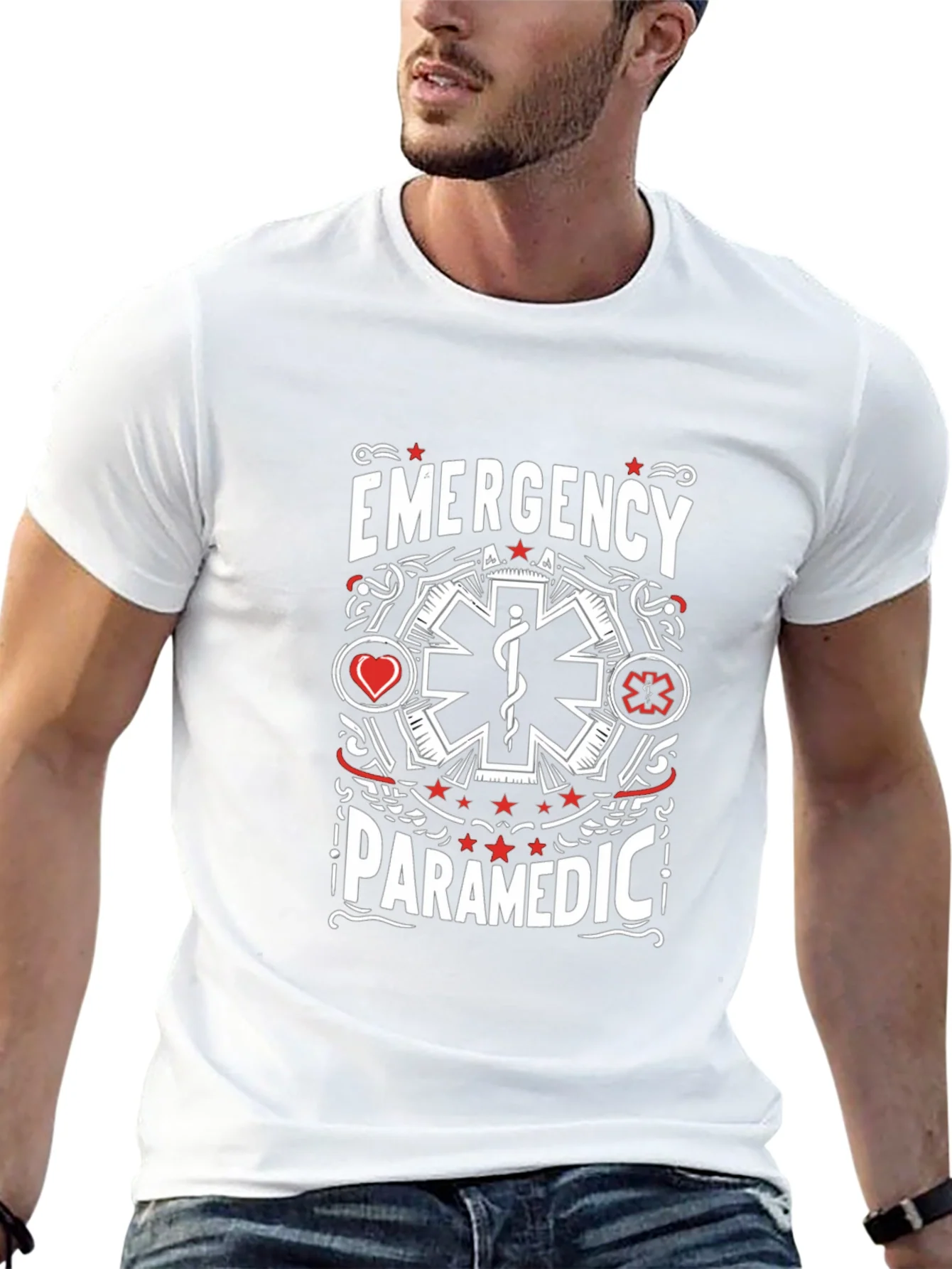 Emergency Paramedic T-Shirt - Medical Hero Graphic Tee