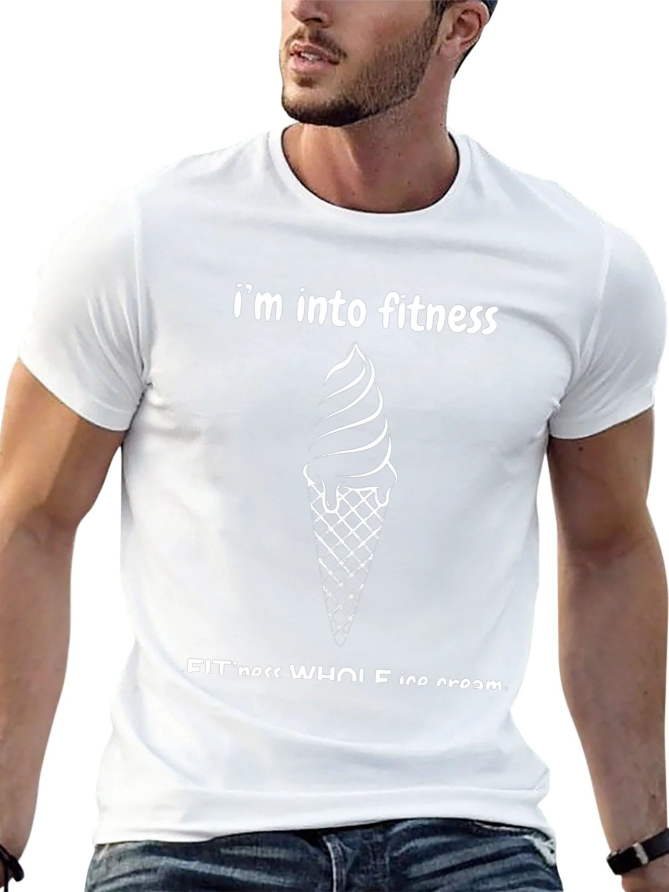 Im Into Fitness Whole Ice Cream T-Shirt