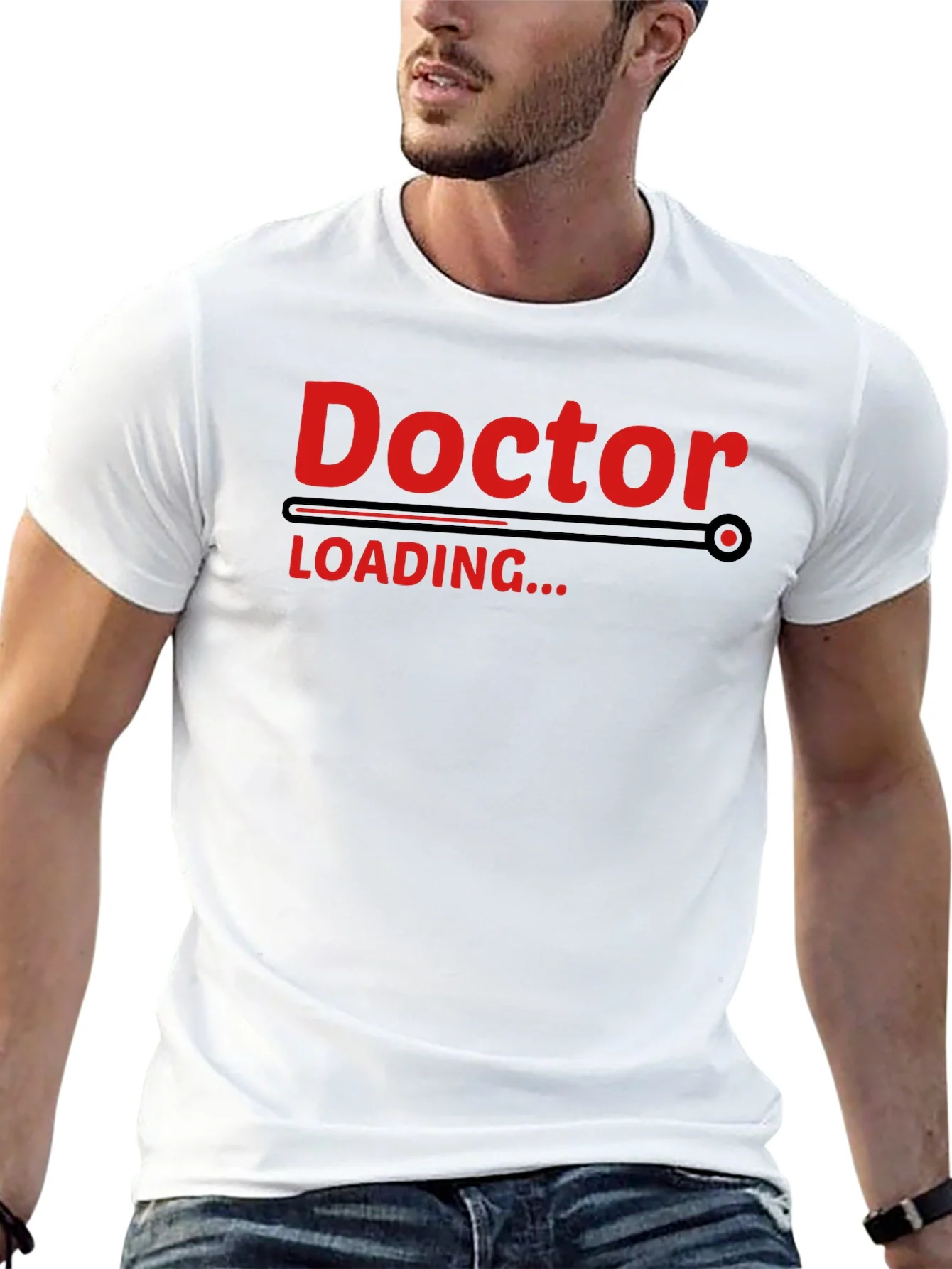 Doctor Loading Funny Graphic T-Shirt