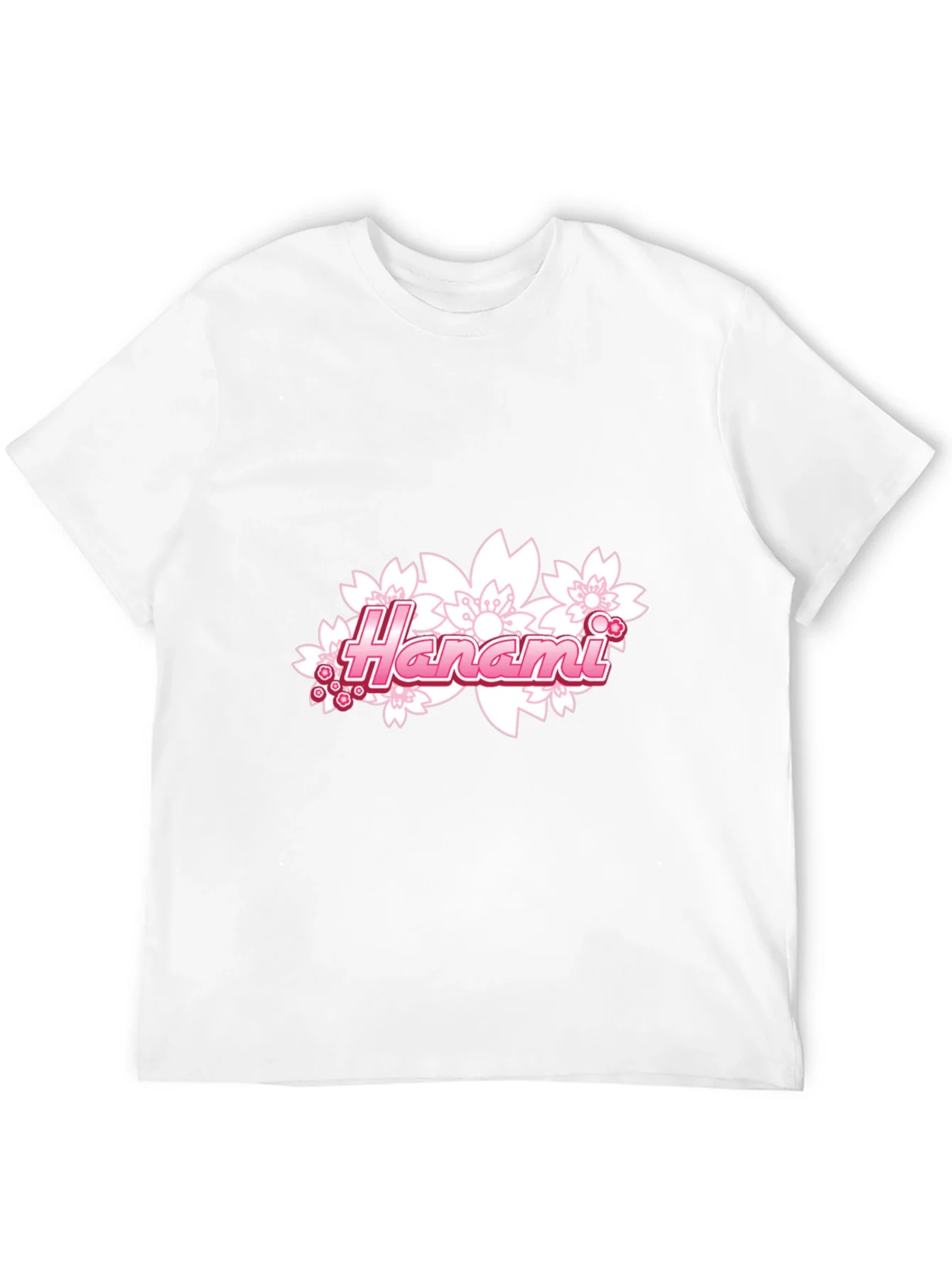 Hanami Cherry Blossom Graphic T-Shirt - Stylish Black Tee