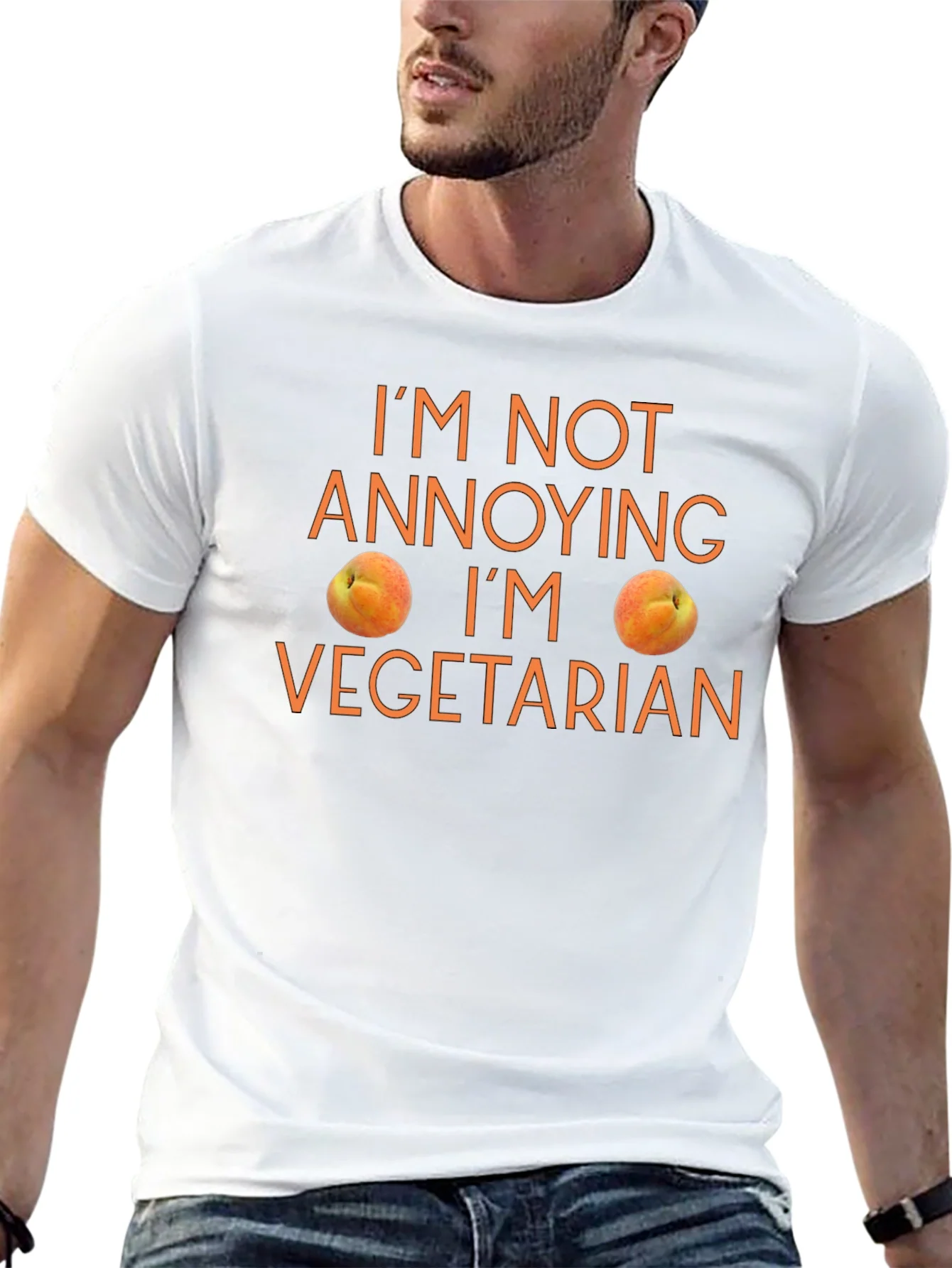 Funny Vegetarian T-Shirt - Im Not Annoying!