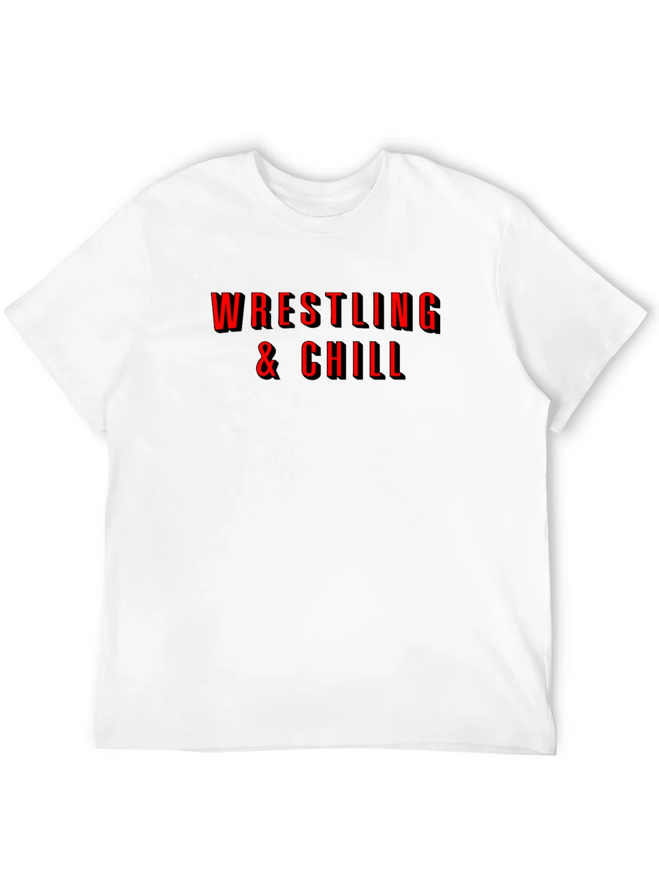 Wrestling & Chill Graphic Tee