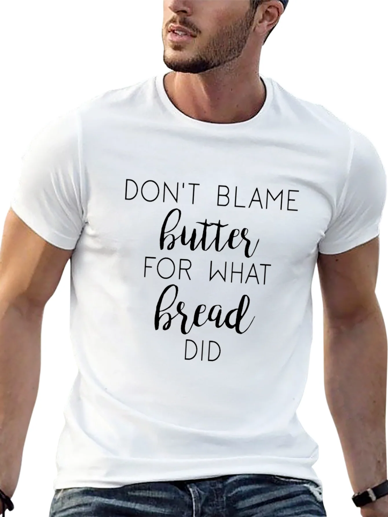 Dont Blame Butter Graphic Tee
