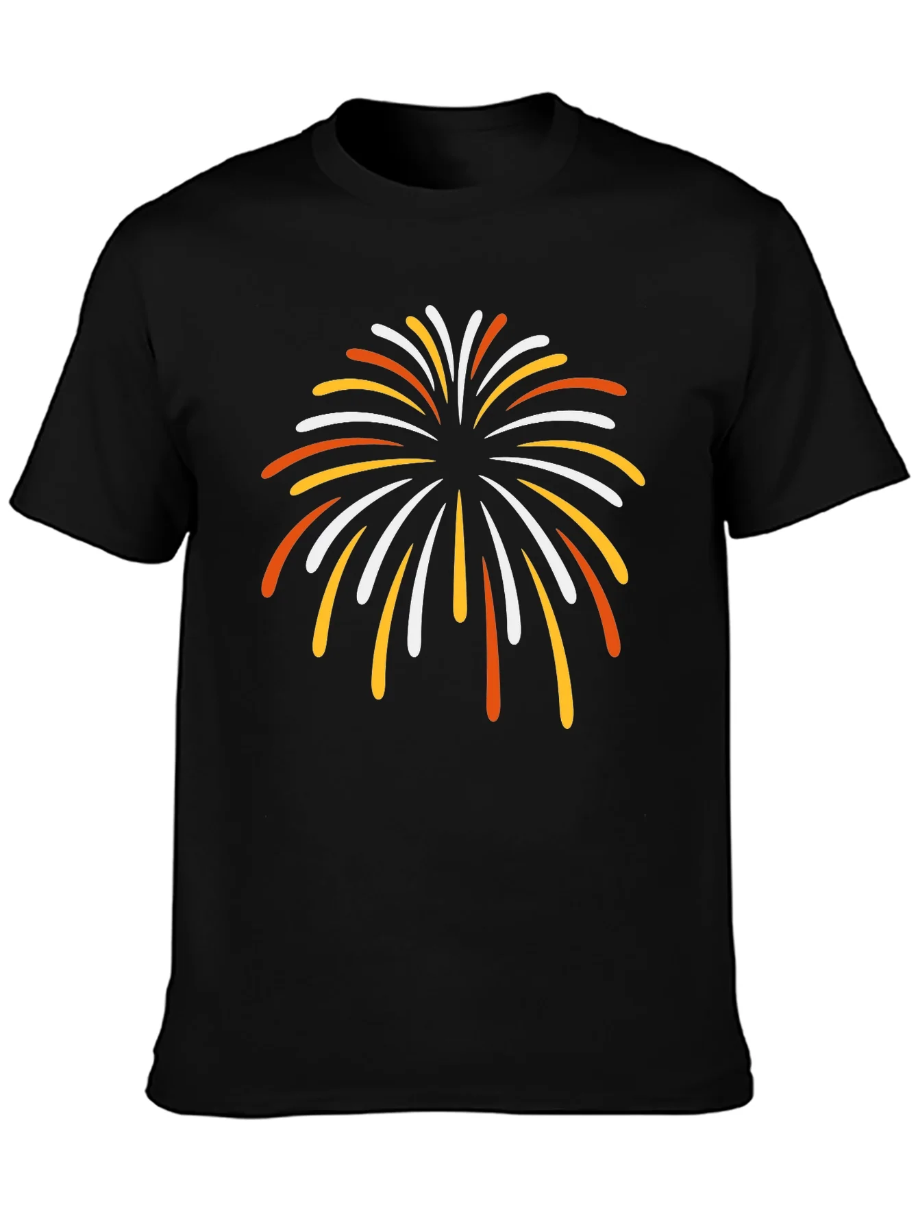 Fireworks Graphic Tee - Soft Cotton Blend