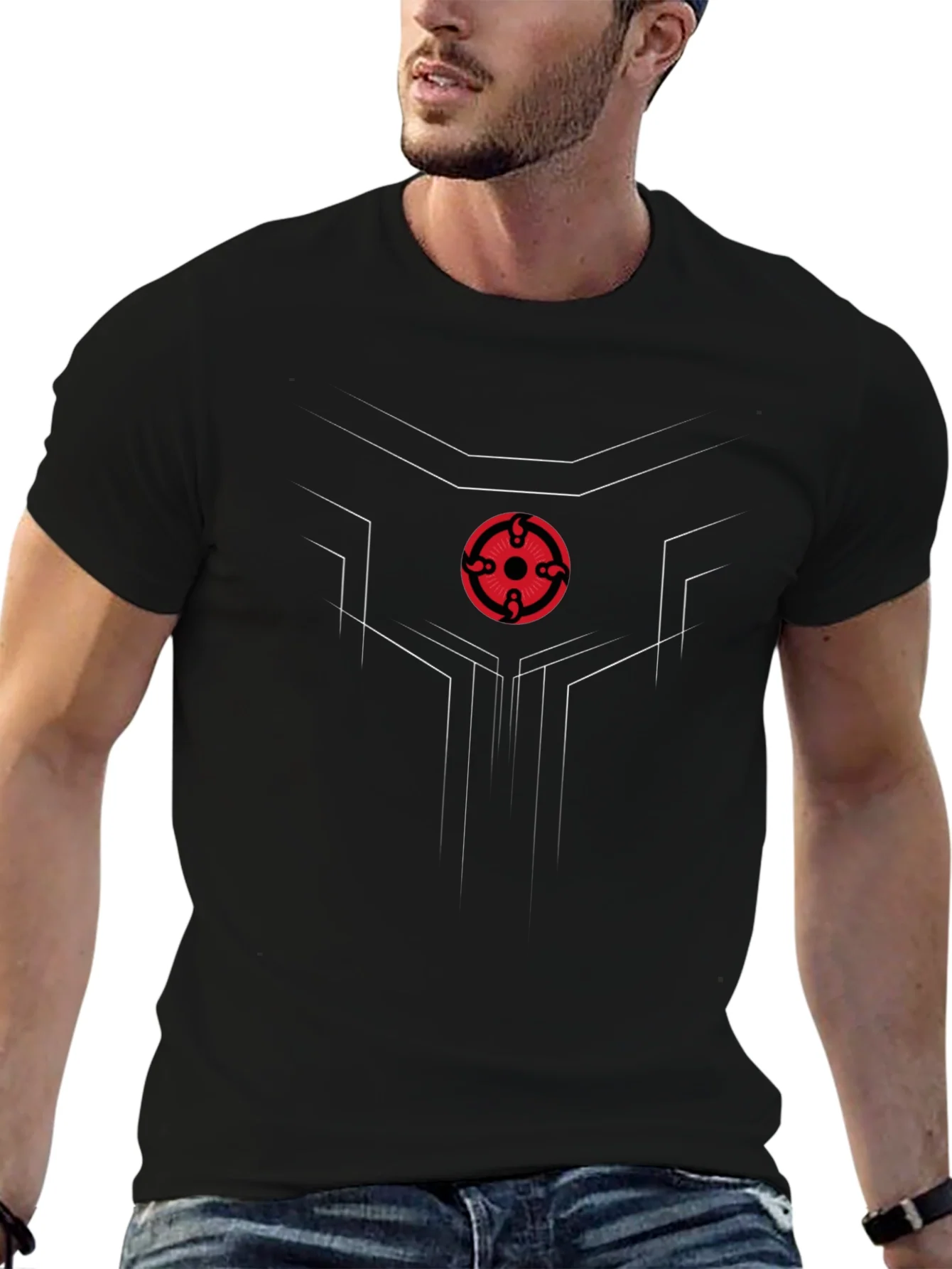 Anime Sharingan T-Shirt - Stylish Graphic Tee
