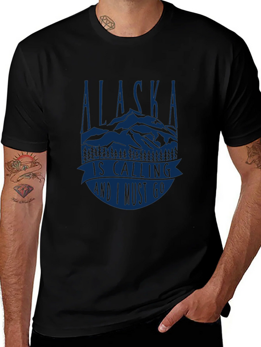 Alaska Is Calling Graphic T-Shirt