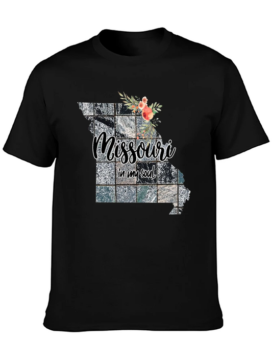 Missouri in My Soul Black T-Shirt