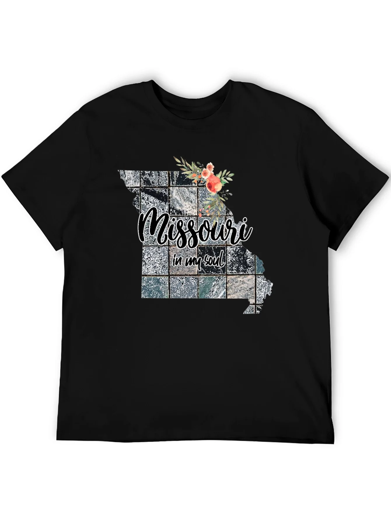 Missouri in My Soul Black T-Shirt
