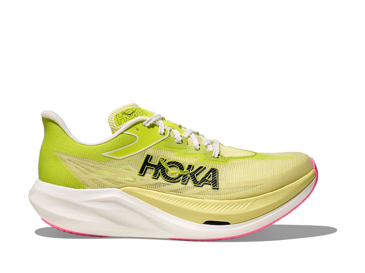 Rocket X 3 Sunlight | Neon Hoka Citrus