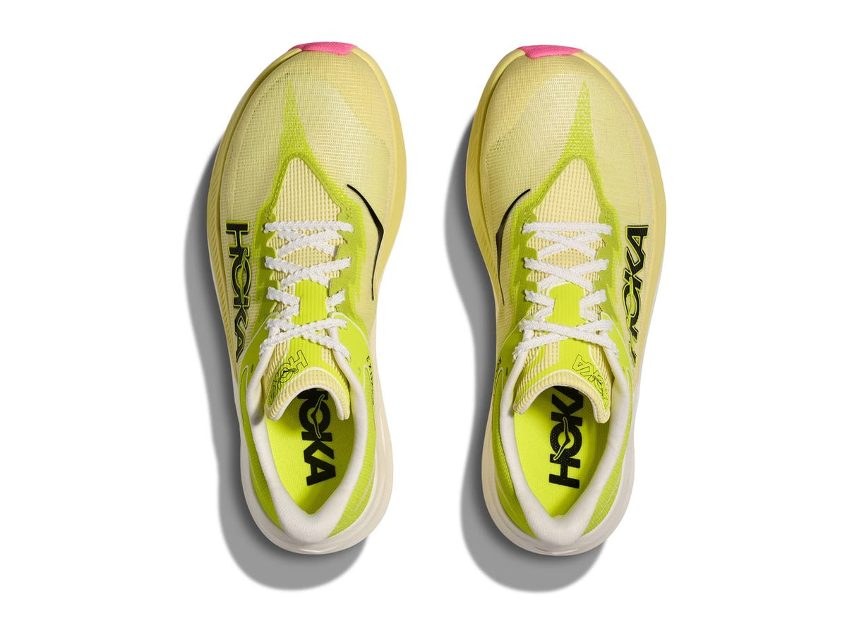 Rocket X 3 Sunlight | Neon Hoka Citrus