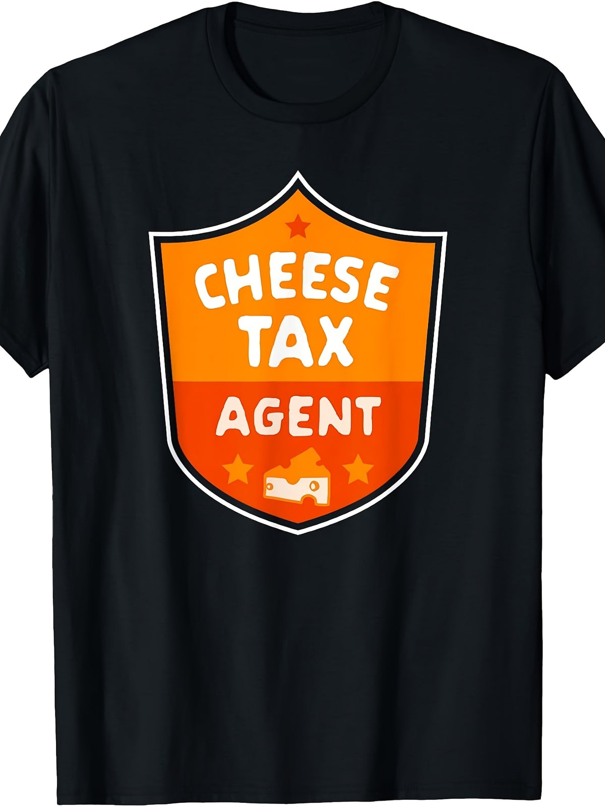 Funny Cheese Tax Meme T-Shirt - Retro Foodie Humor Graphic Tee with Cheese, Suitable for Parties, Gifts & Casual Attire - Machine Washable Apparel for Cheese Lovers & Joke Gifts