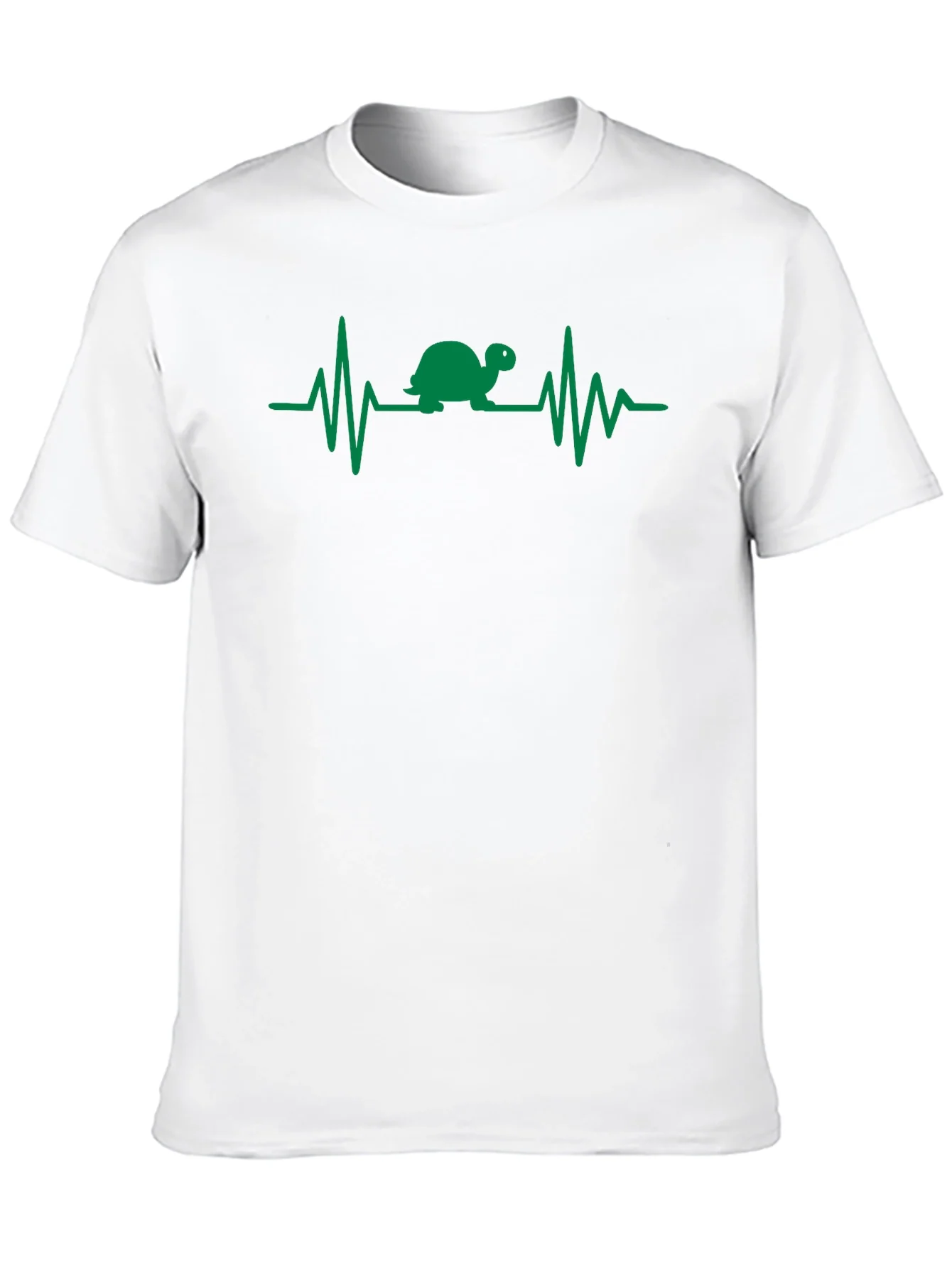 Turtle Heartbeat T-Shirt - Black