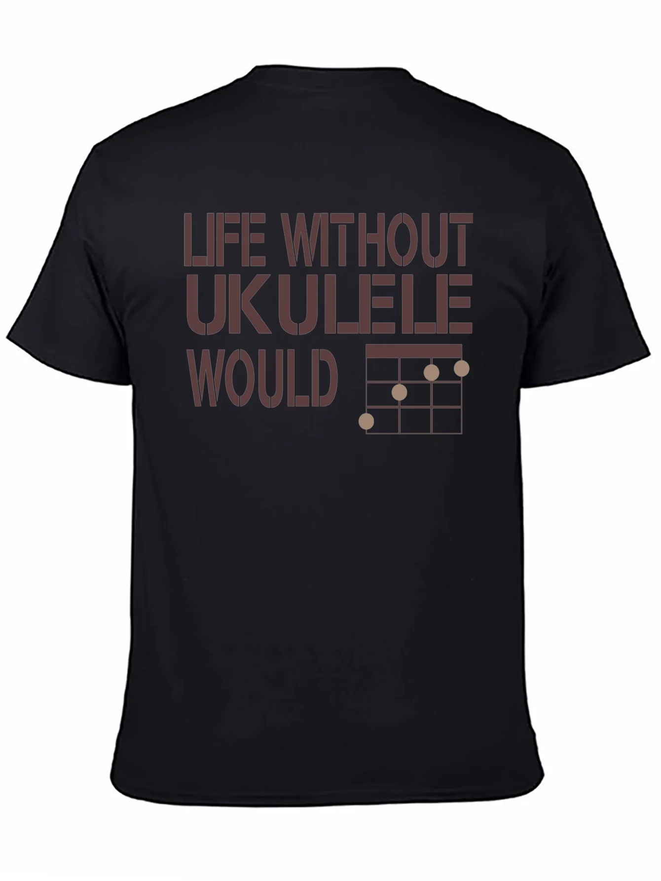Life Without Ukulele T-Shirt - Music Lover Tee