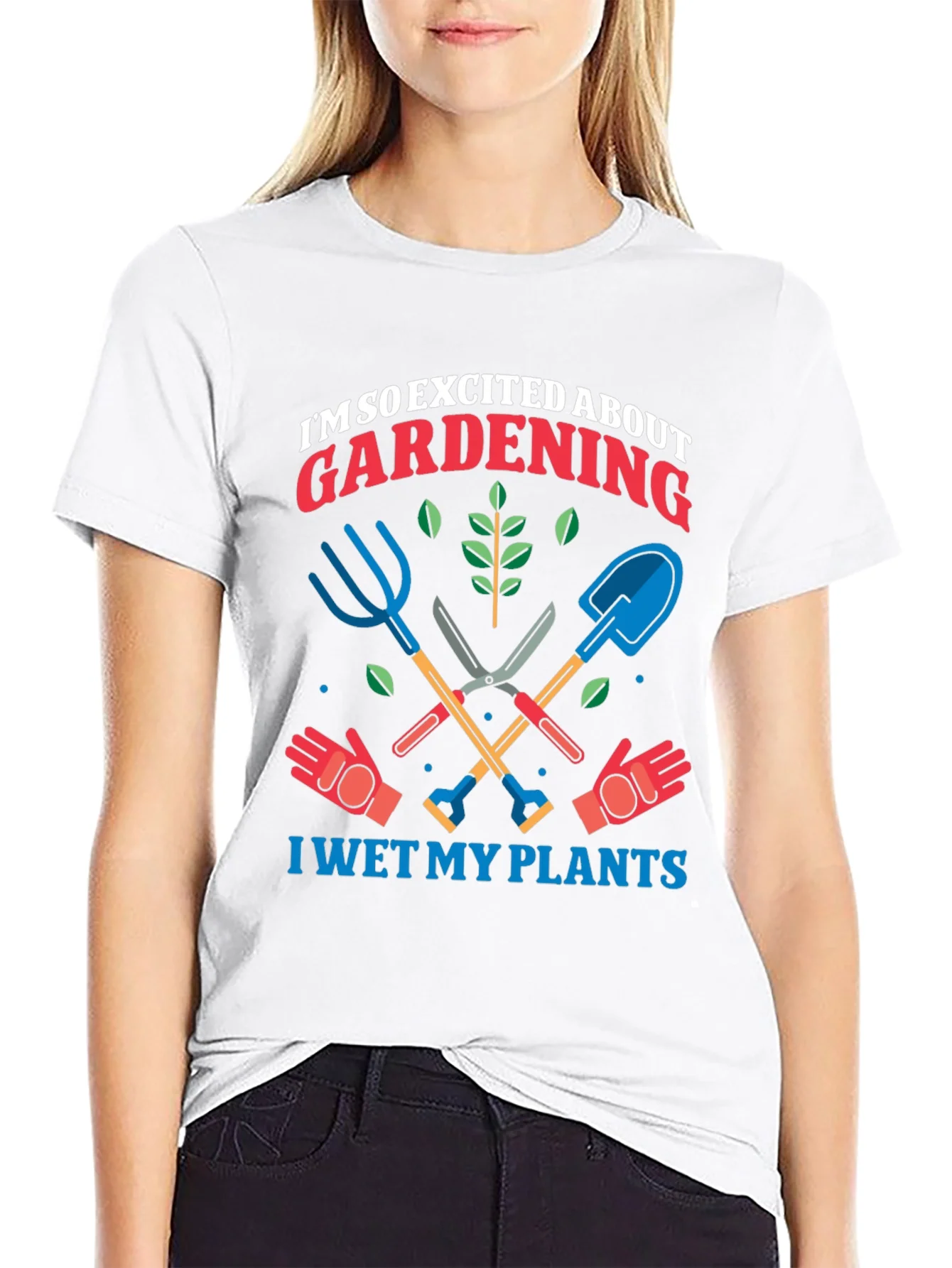 Gardening Enthusiast T-Shirt: I Wet My Plants!