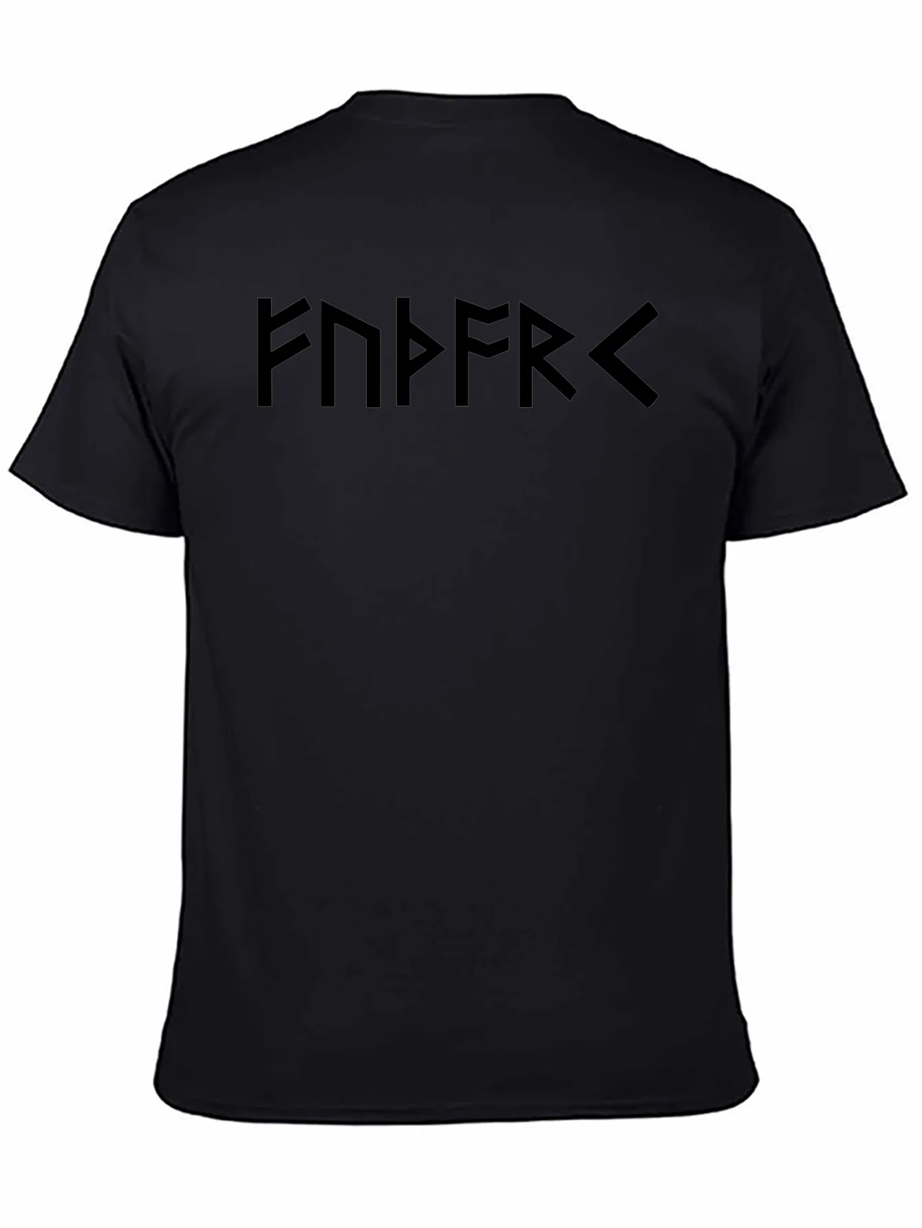 Rune Graphic Black T-Shirt