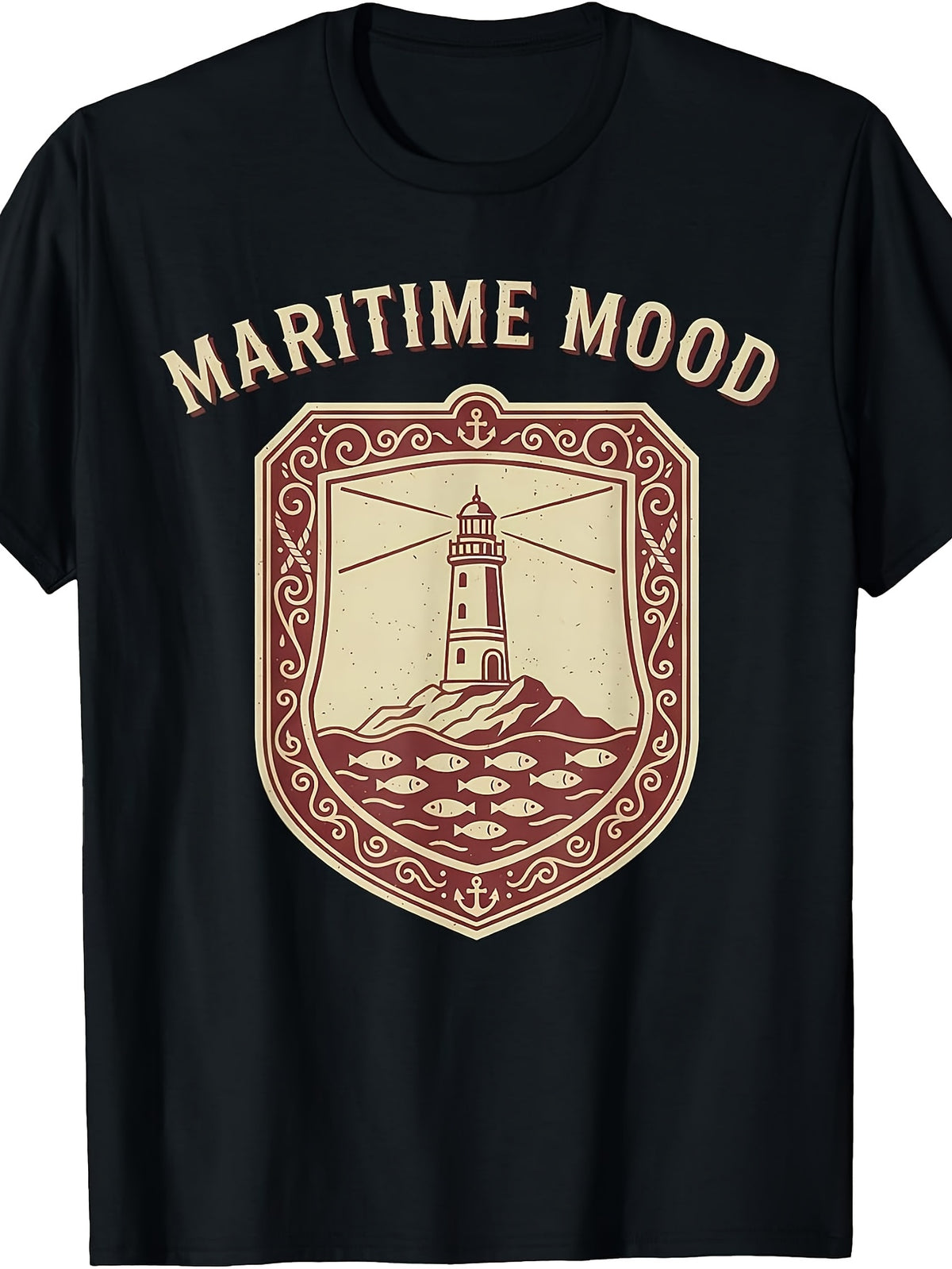Classic Nautical Lighthouse Maritime Mood Gift T-Shirt