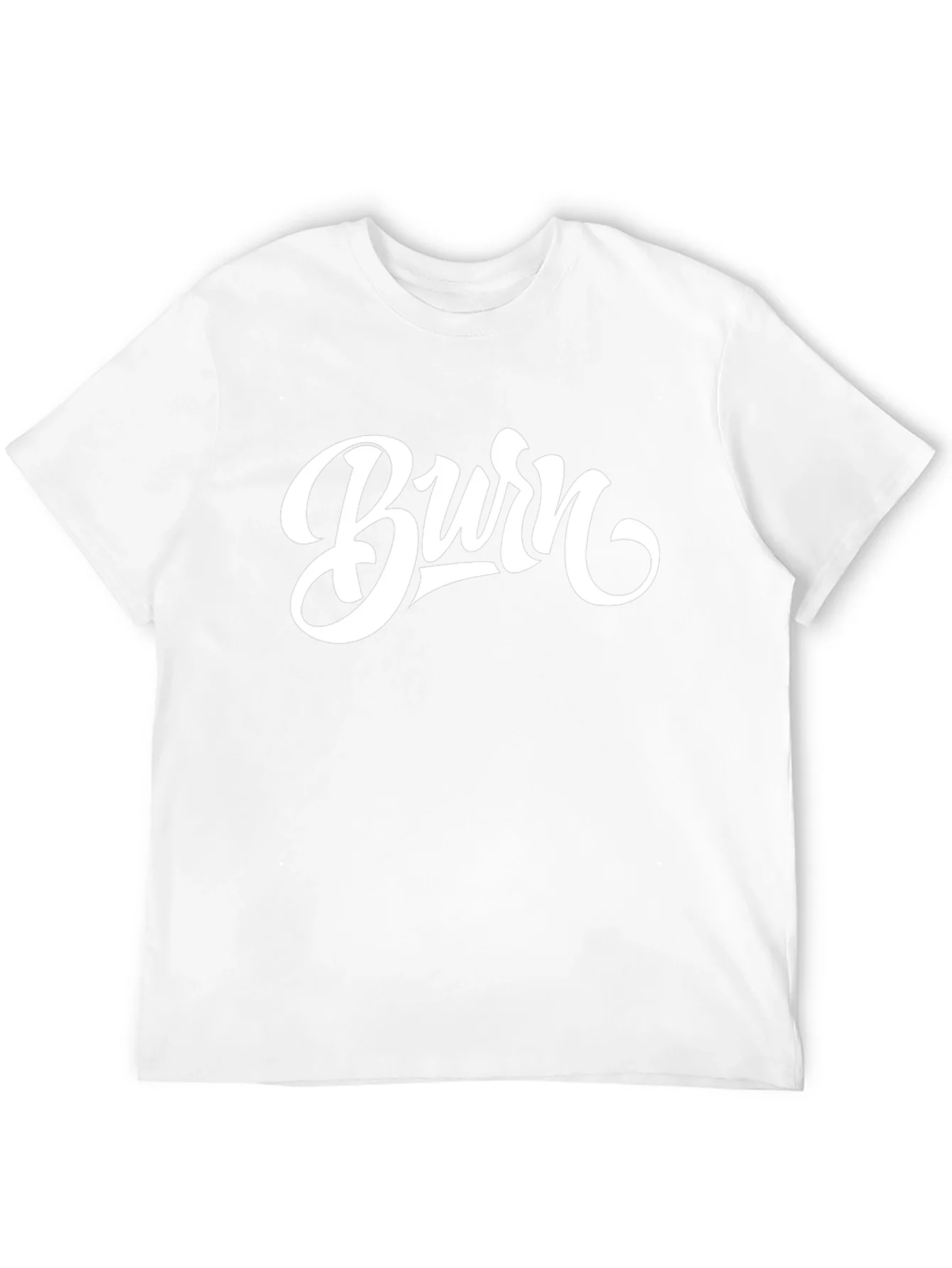 Burn Graphic Tee - Stylish Black T-Shirt