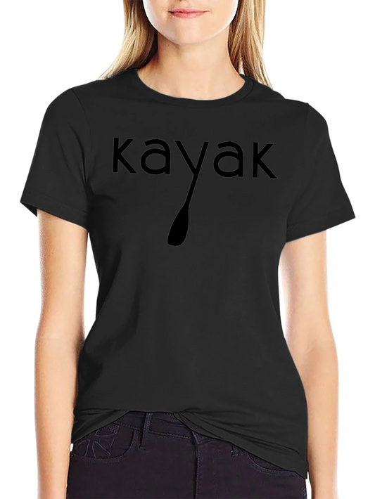 Kayak Graphic Tee - Paddle Design