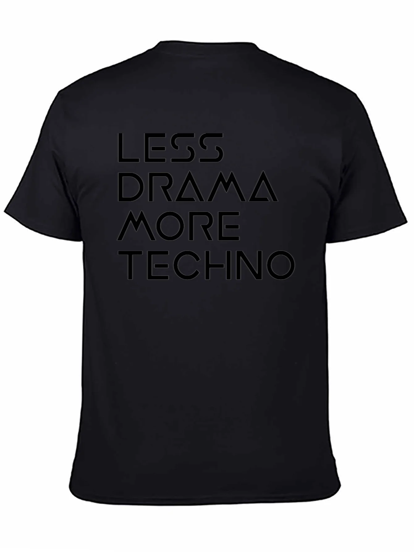 Less Drama More Techno Graphic Tee