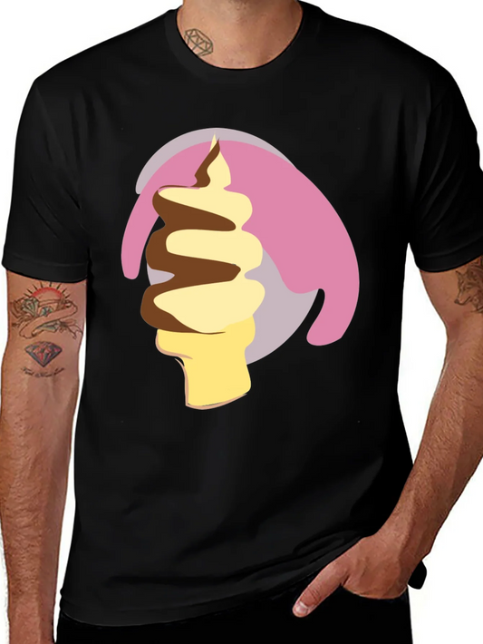 Ice Cream Swirl Graphic Tee