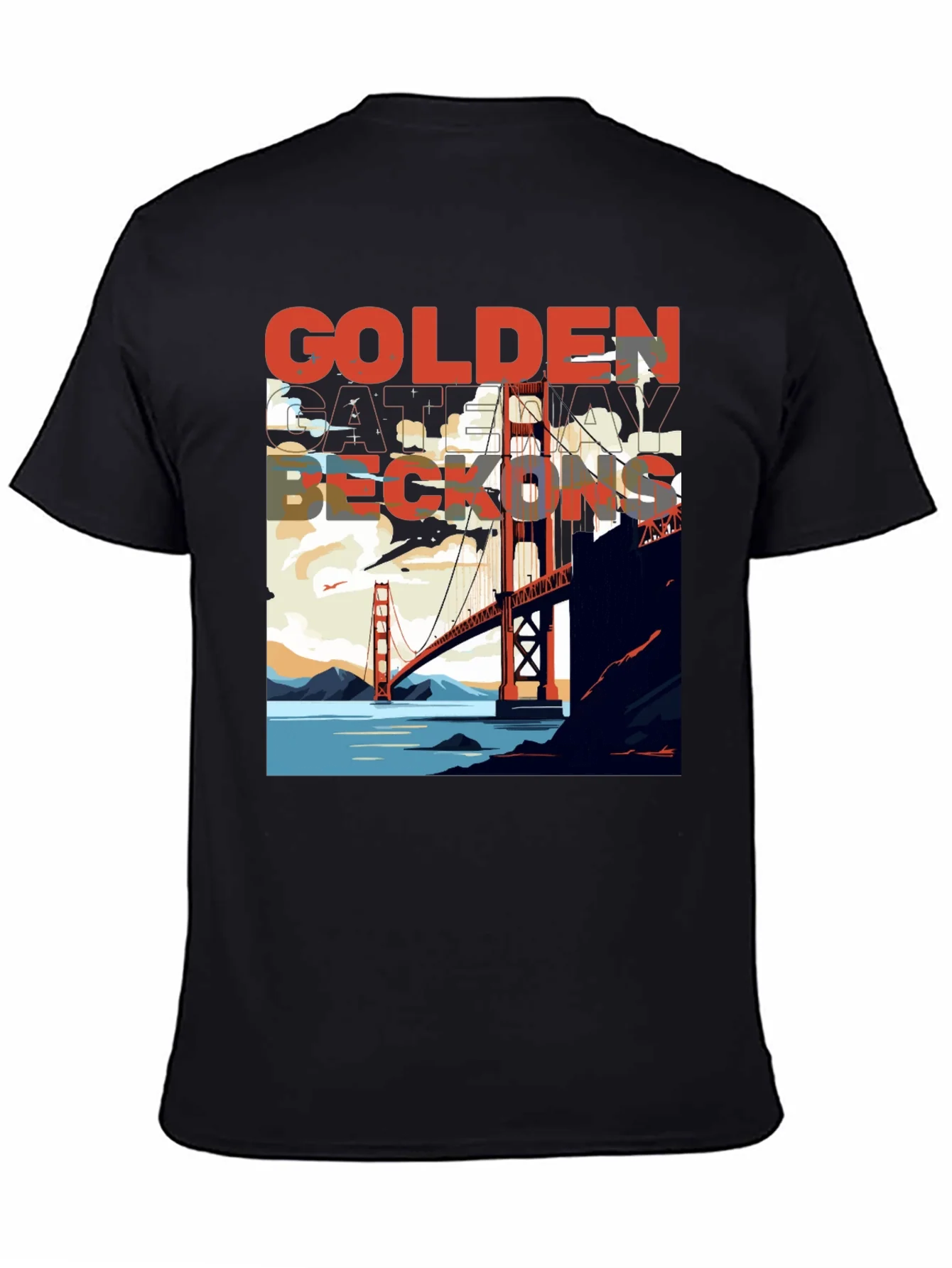 Golden Gate Bridge Graphic Tee