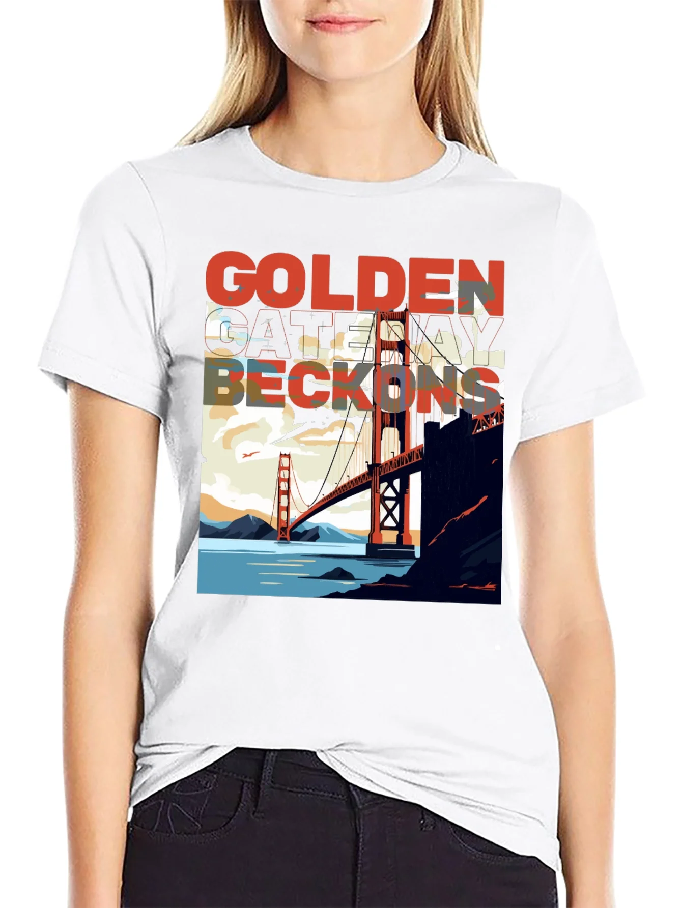Golden Gate Bridge Graphic Tee