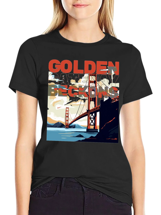 Golden Gate Bridge Graphic Tee