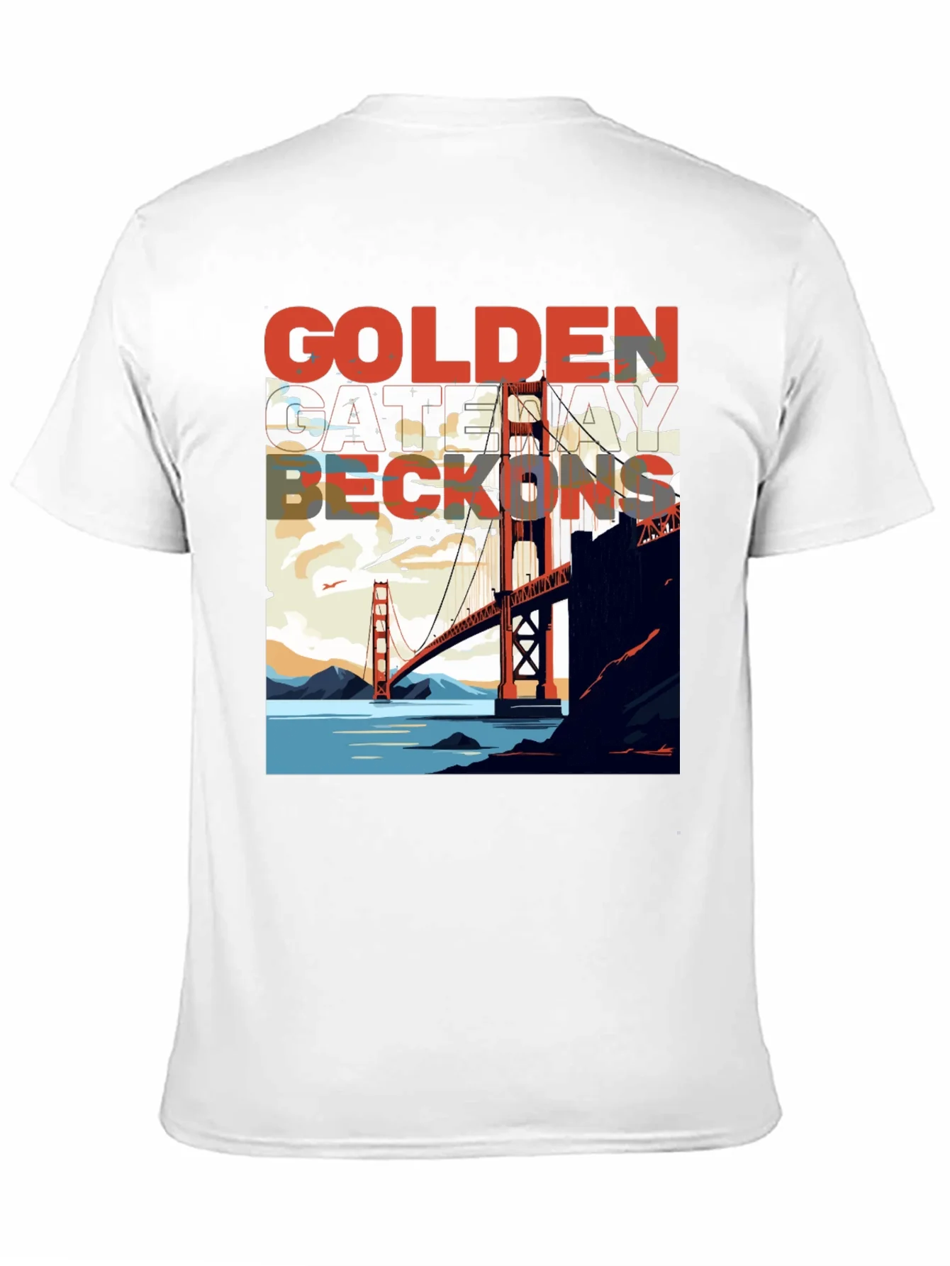 Golden Gate Bridge Graphic Tee