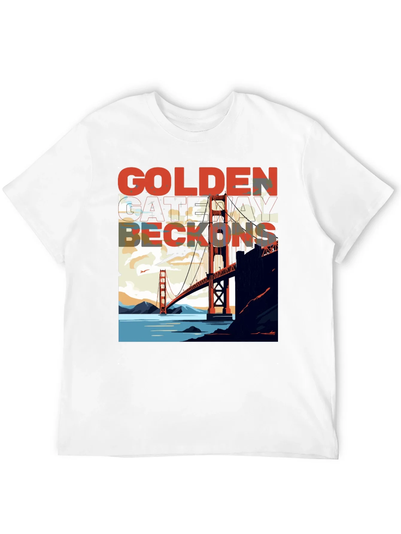 Golden Gate Bridge Graphic Tee