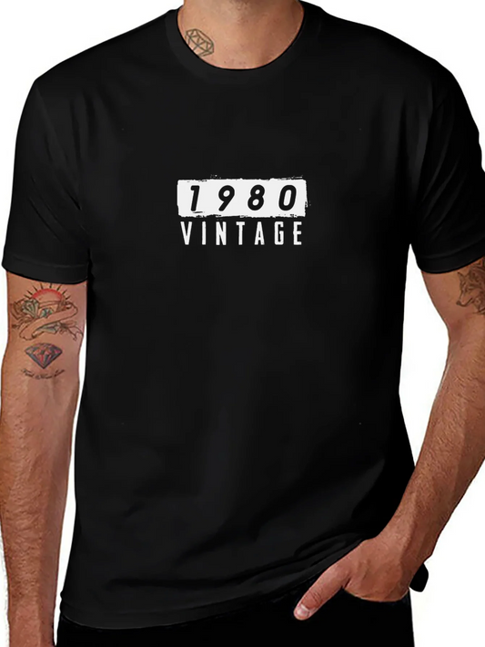 Vintage 1980 T-Shirt - Retro Style