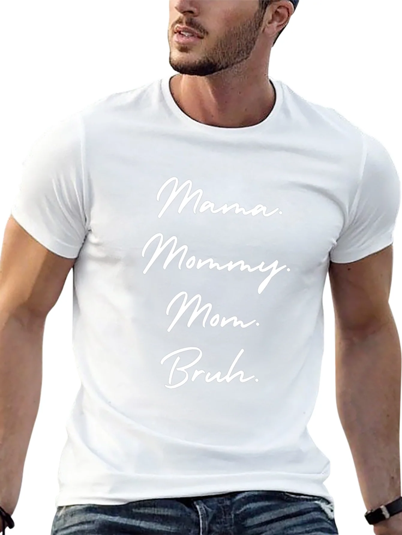 Mama Mommy Mom Bruh Funny Graphic Tee