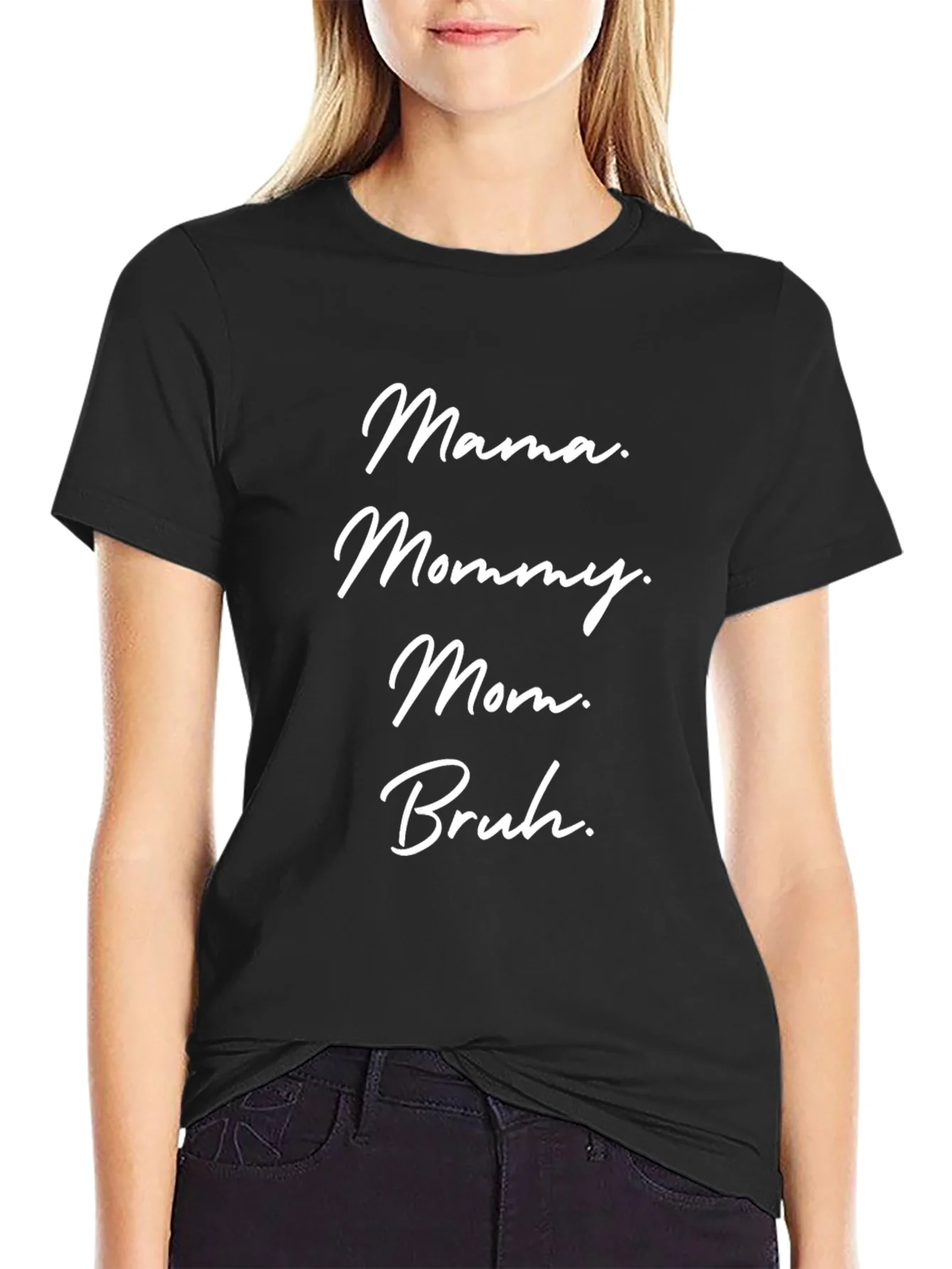 Mama Mommy Mom Bruh Funny Graphic Tee