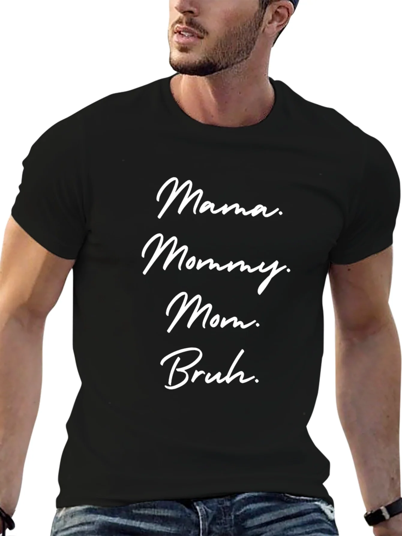 Mama Mommy Mom Bruh Funny Graphic Tee