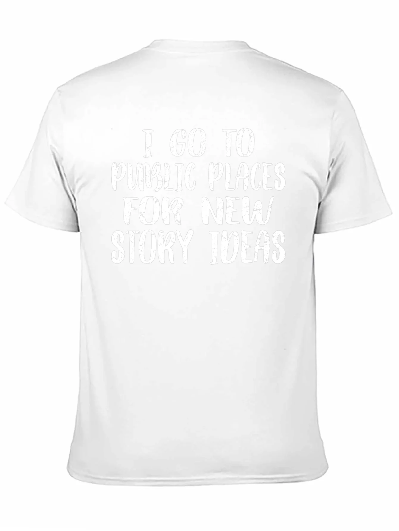 Story Ideas T-Shirt - Public Places Inspiration Tee