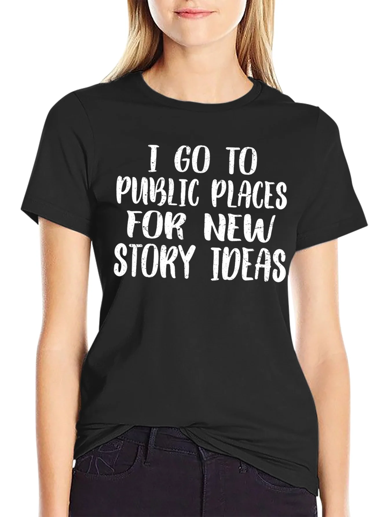 Story Ideas T-Shirt - Public Places Inspiration Tee