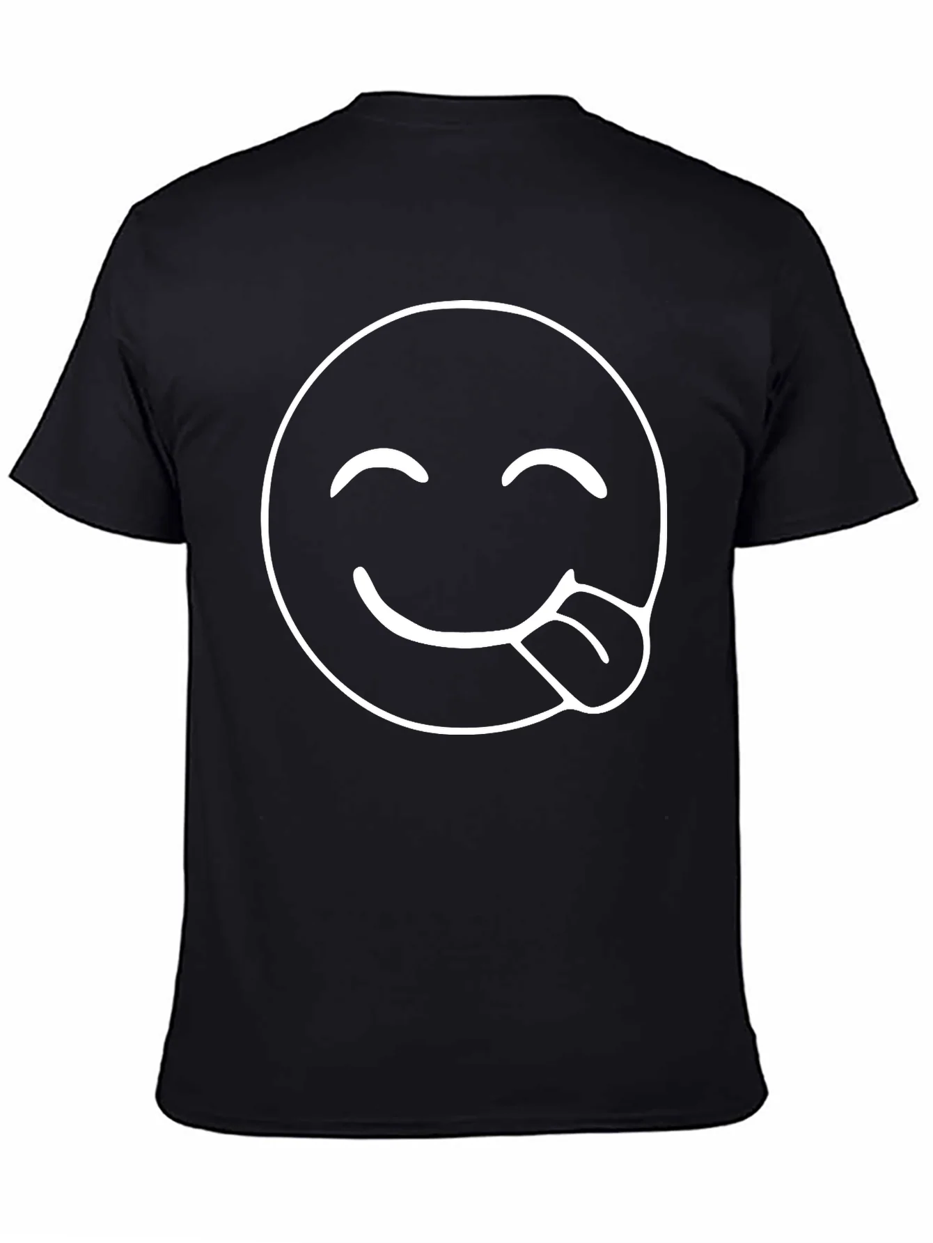 Funny Emoji Black T-Shirt