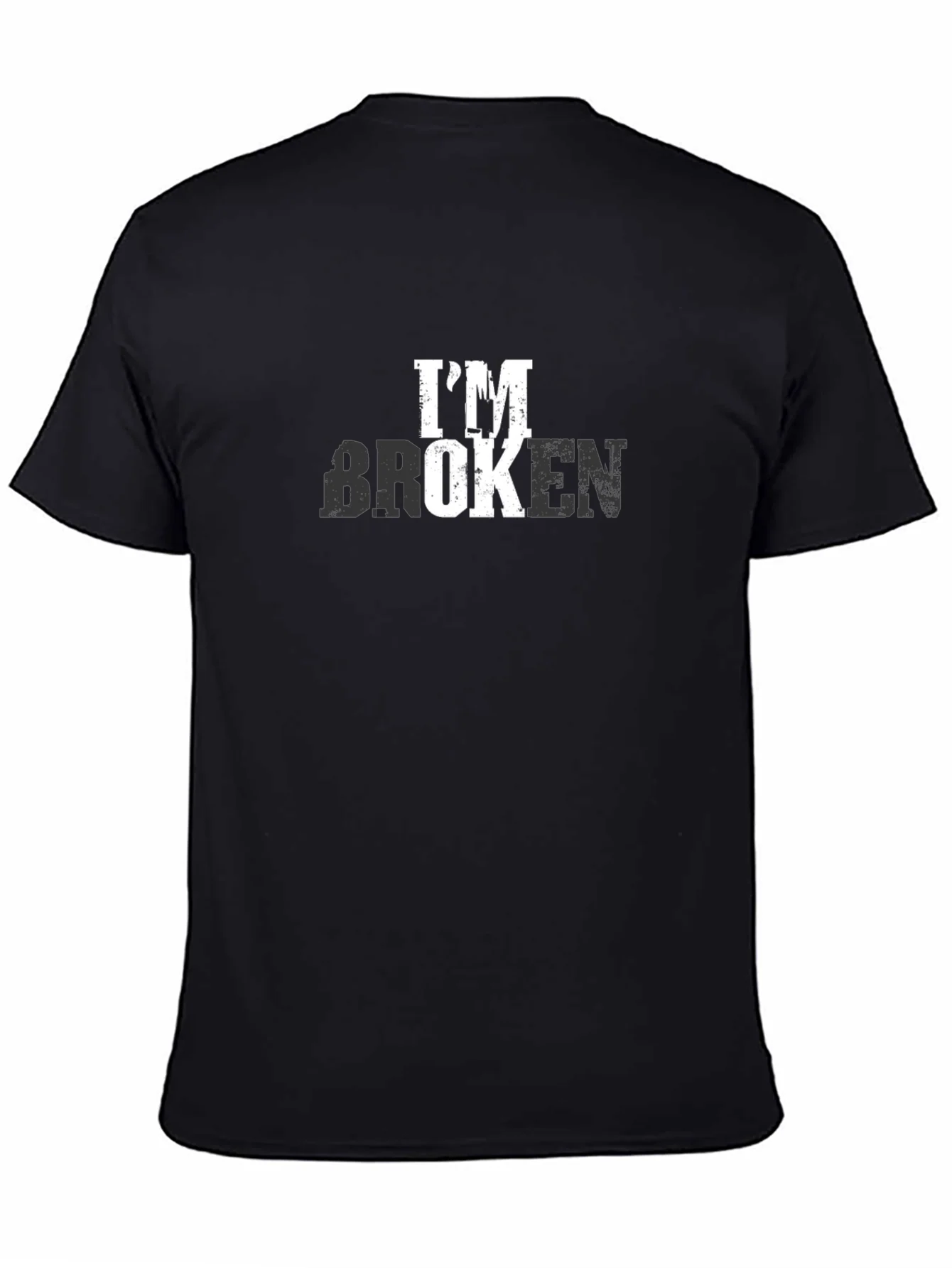 Im Broken Graphic T-Shirt - Distressed Print