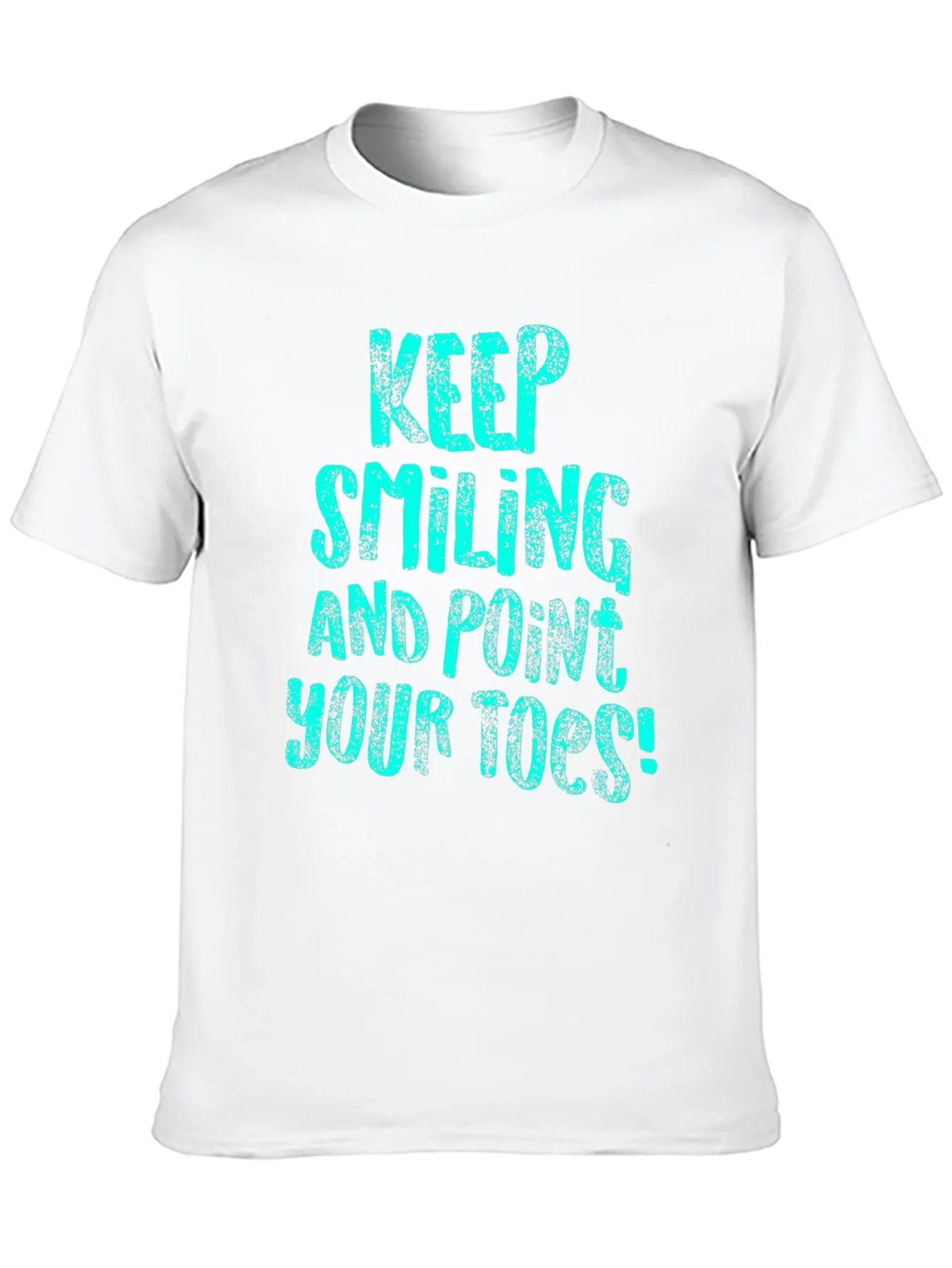 Keep Smiling Tee - Point Your Toes T-Shirt
