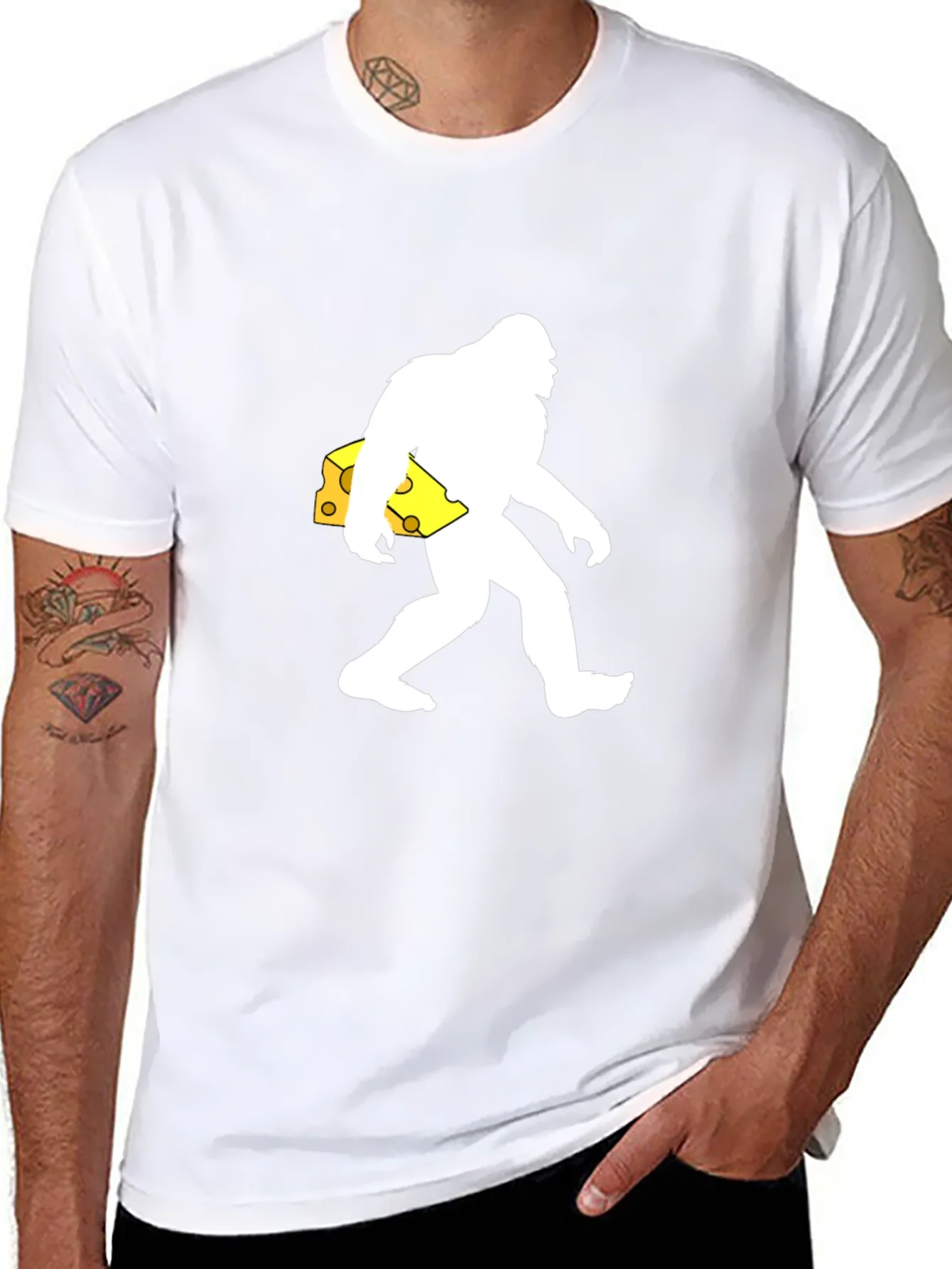 Sasquatch Cheese Lover T-Shirt