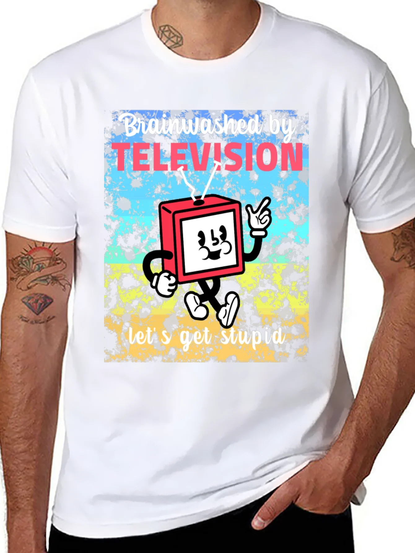 Brainwashed by Television T-Shirt