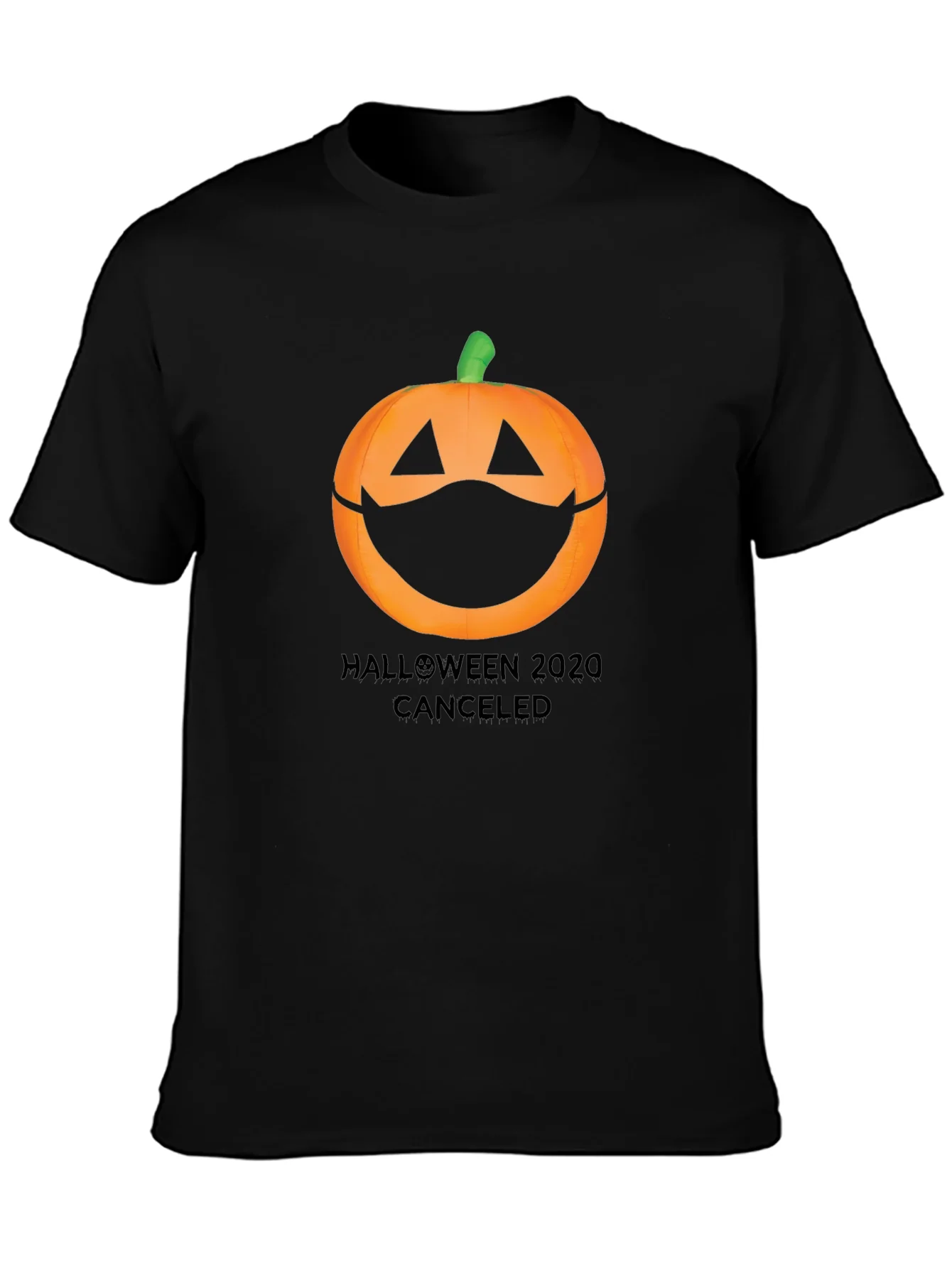 Halloween 2020 Canceled Pumpkin Mask Tee