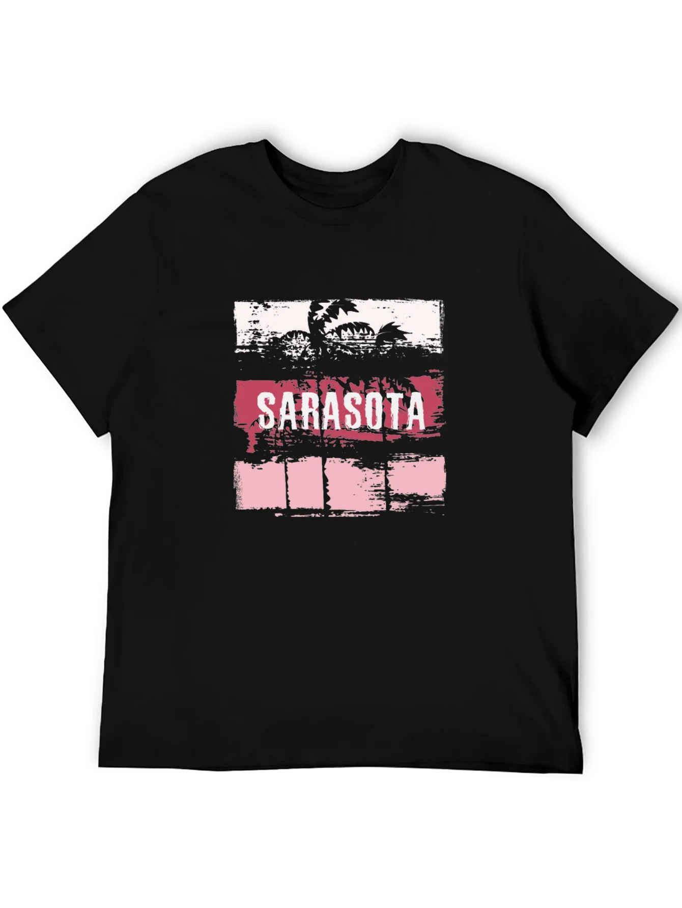 Sarasota Palm Tree Graphic T-Shirt