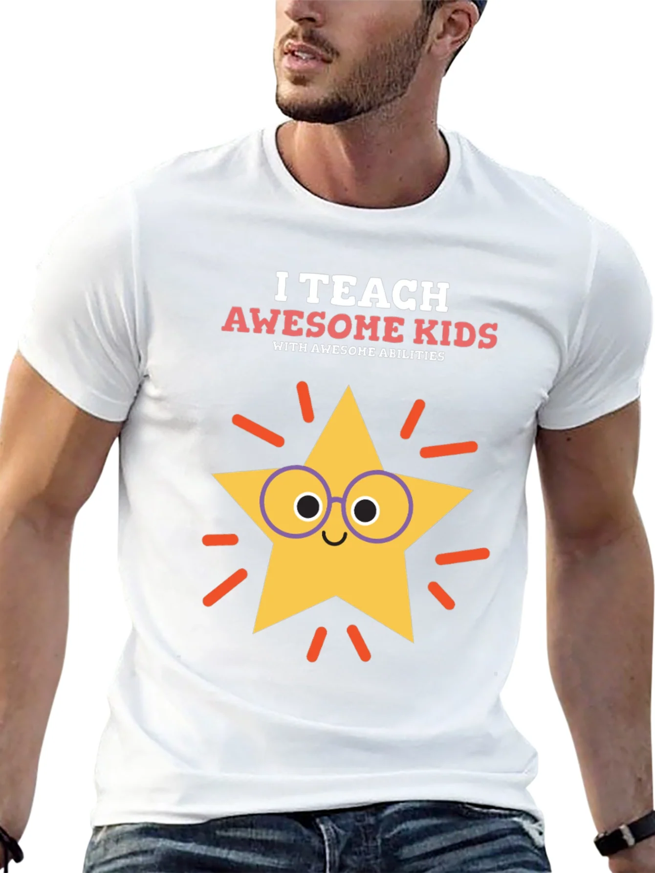 Awesome Abilities Teacher Graphic Tee