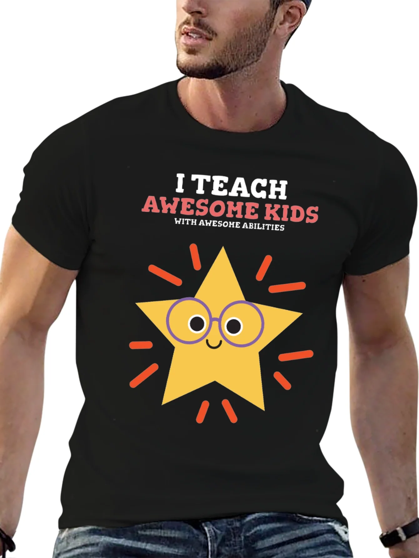 Awesome Abilities Teacher Graphic Tee