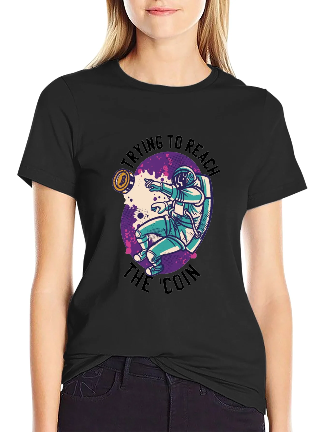 Reach the Coin Graphic Tee