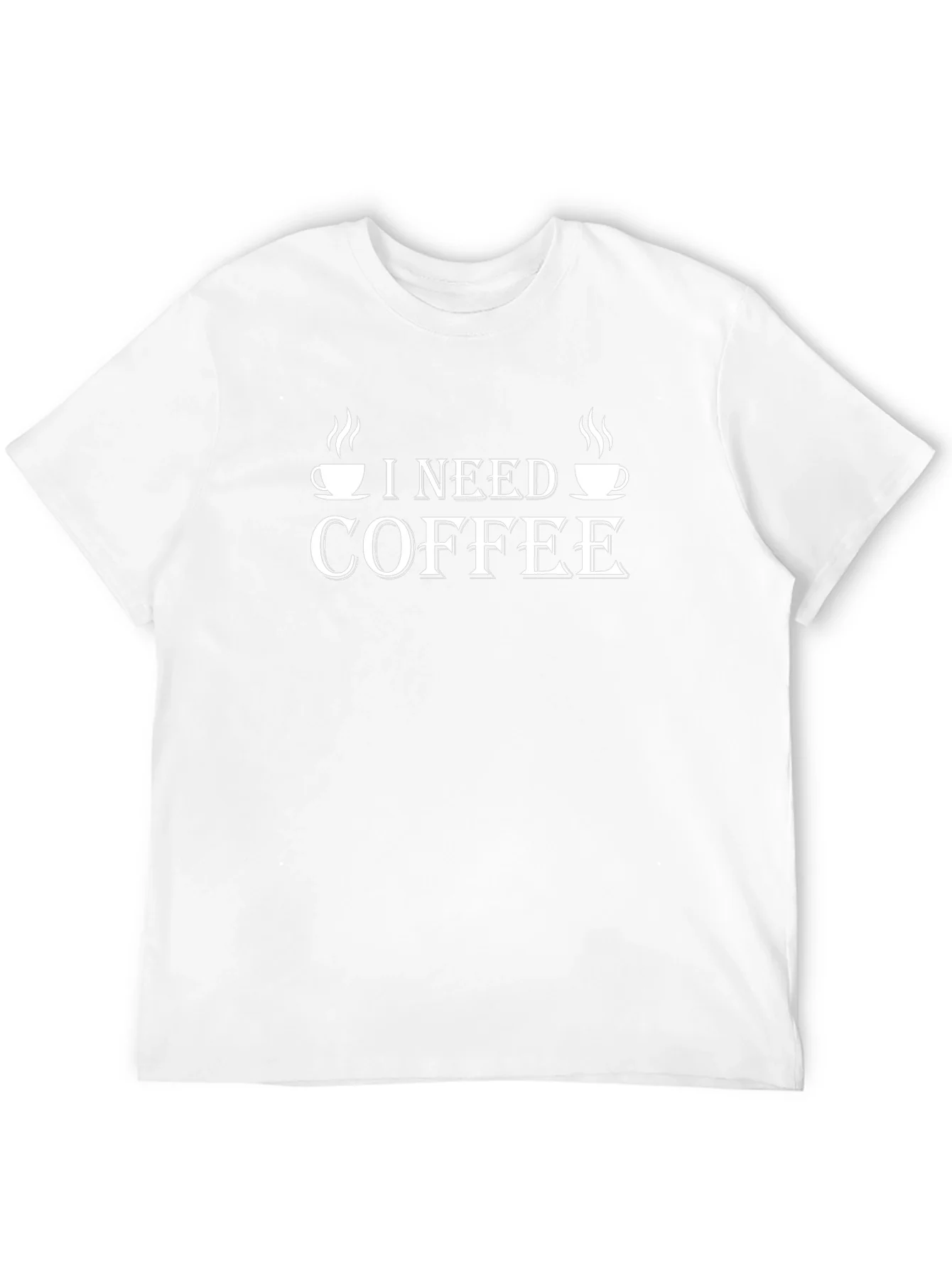 I Need Coffee Graphic T-Shirt -  Coffee Lover Tee