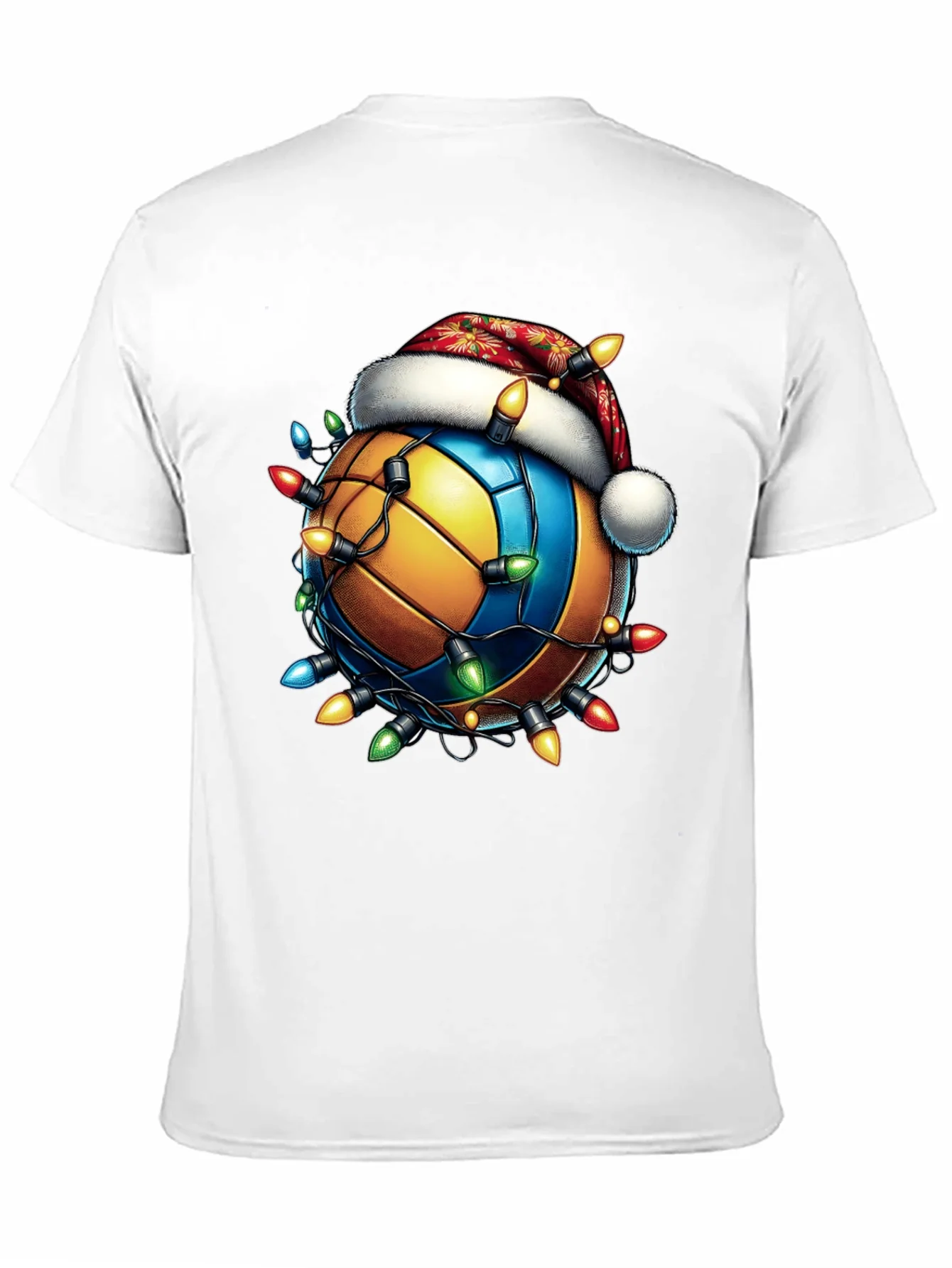 Festive Volleyball Christmas T-Shirt