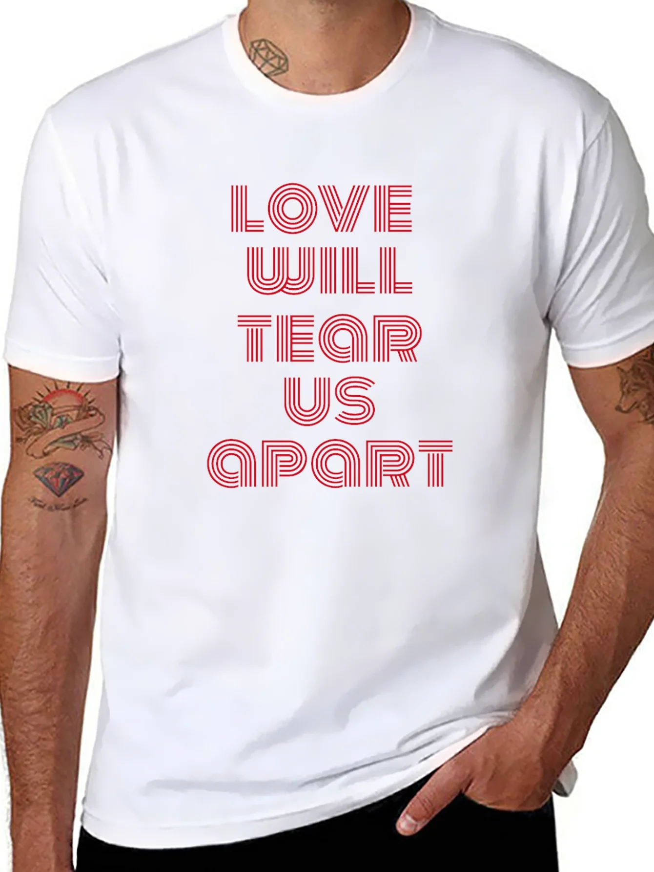 Love Will Tear Us Apart Graphic T-Shirt