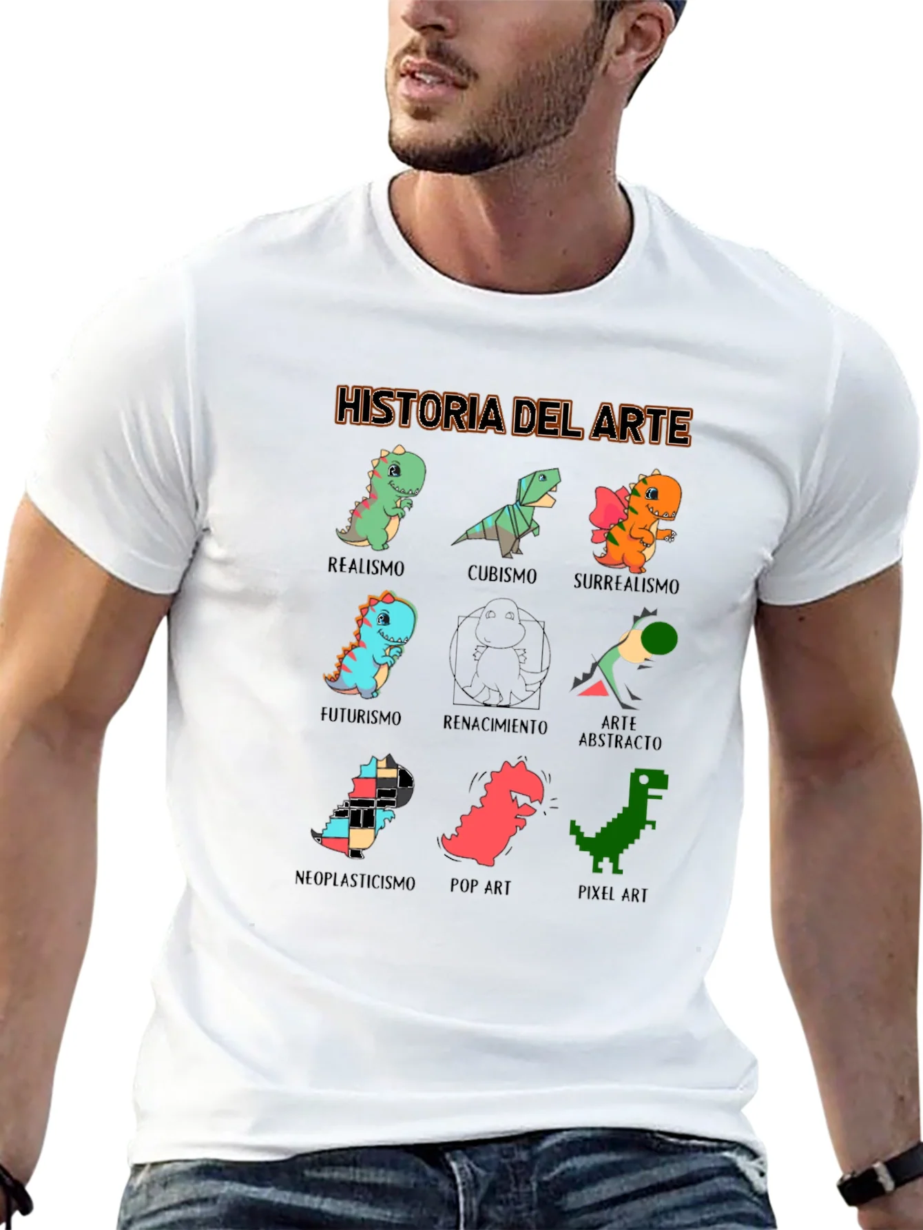 Historia Del Arte Dinosaur T-Shirt