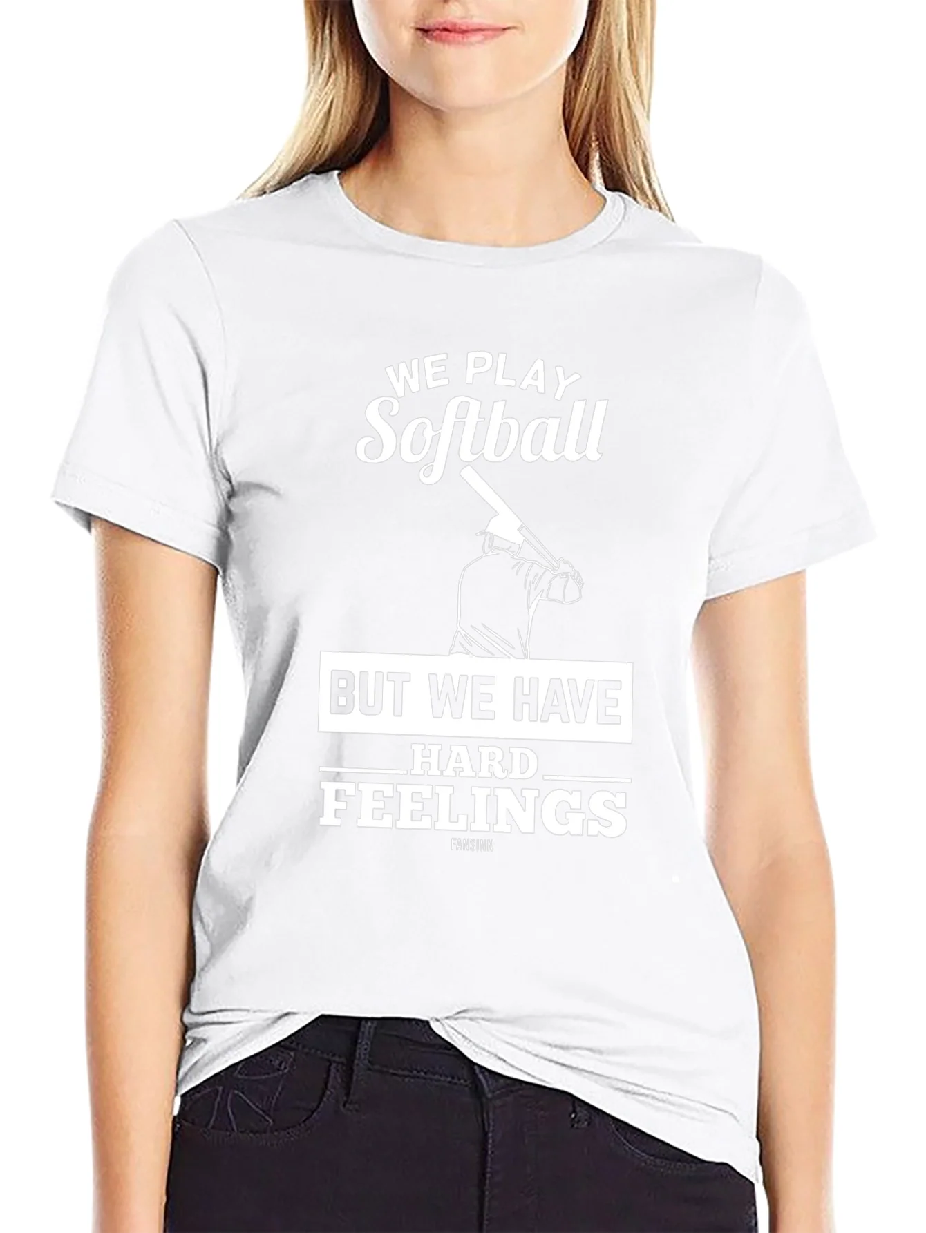 Softball Hard Feelings Graphic T-Shirt